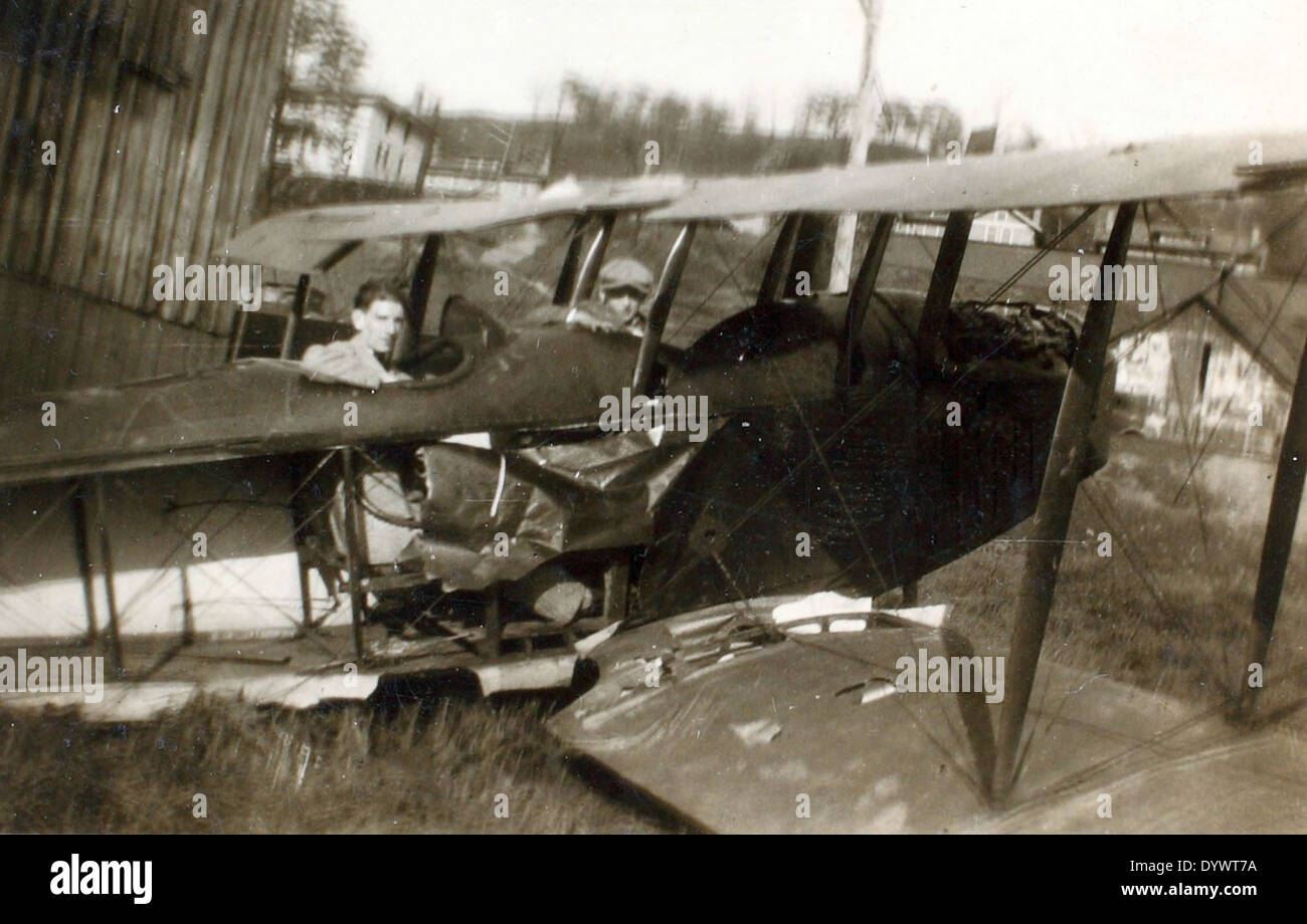 This image from the Charles Rector collection shows a barnstorming ...