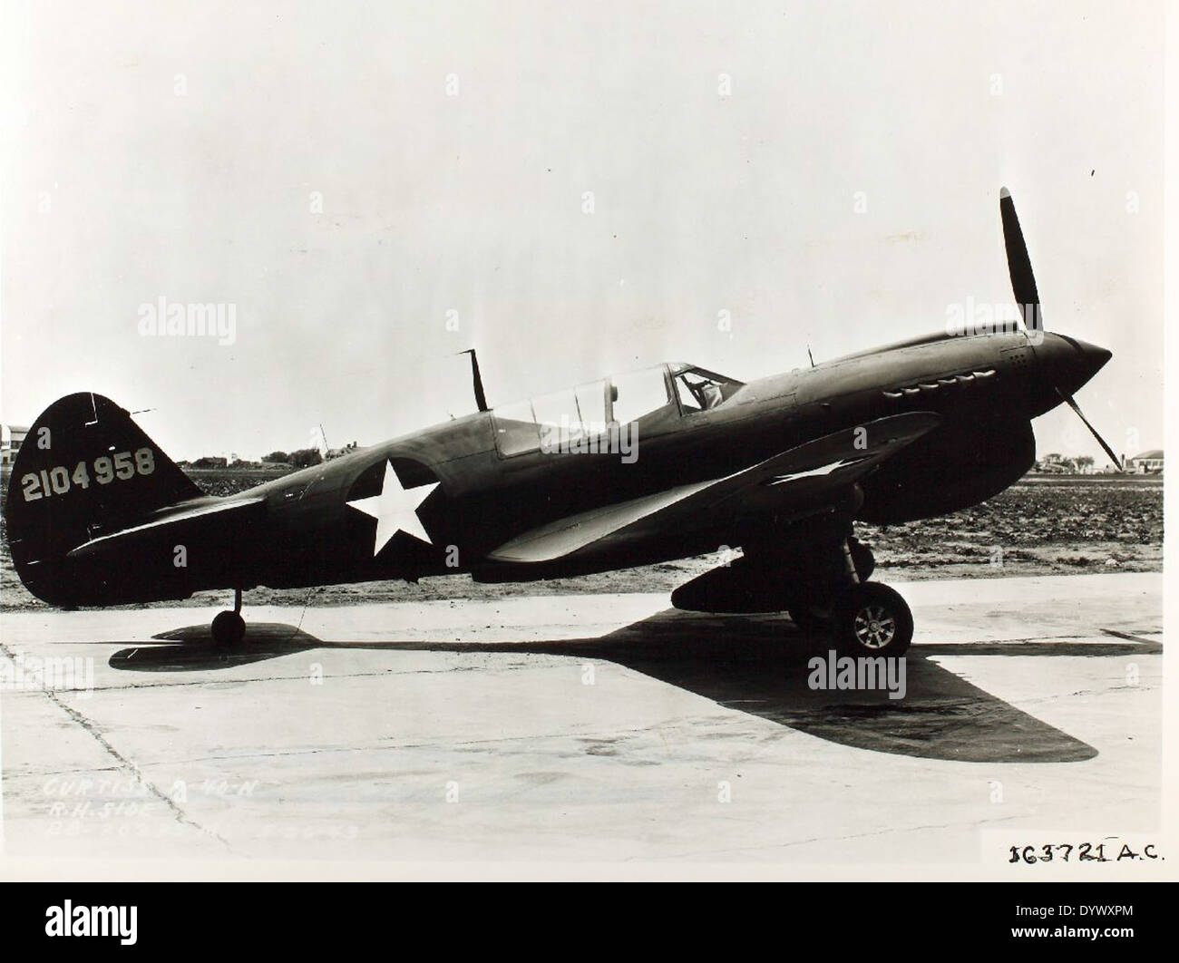 Curtiss, P-40N, Warhawk Stock Photo - Alamy