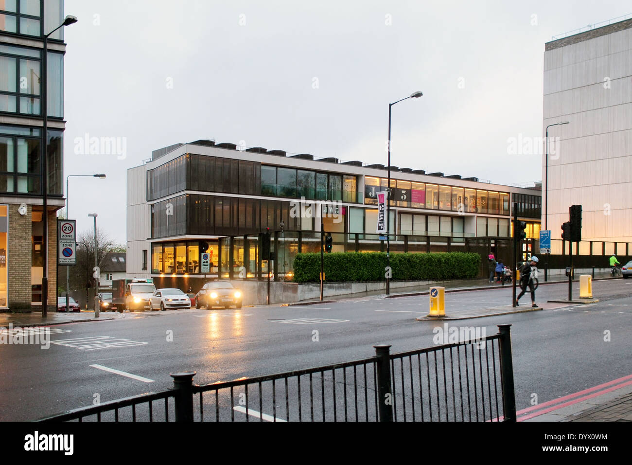 JW3 Jewish Community Centre on Finchley Road in North London, England UK Stock Photo