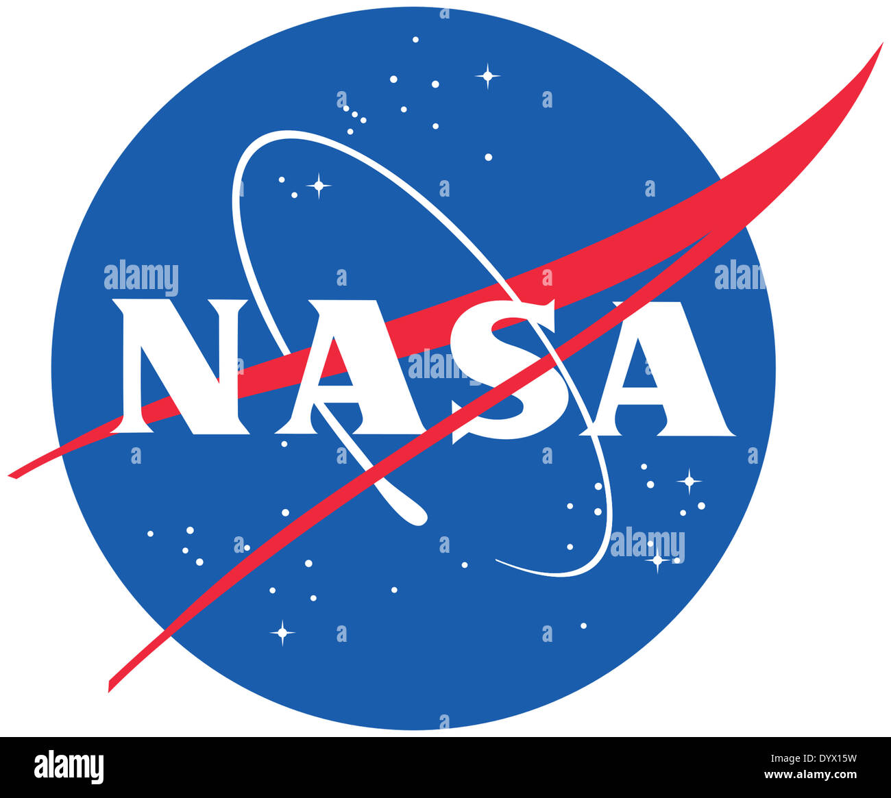 NASA emblem Stock Photo