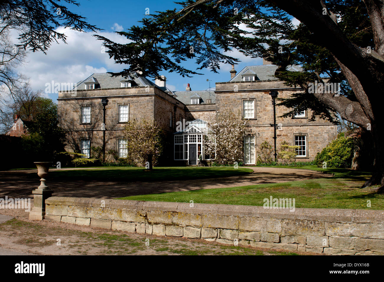 Melbourne hall derbyshire england uk hires stock photography and