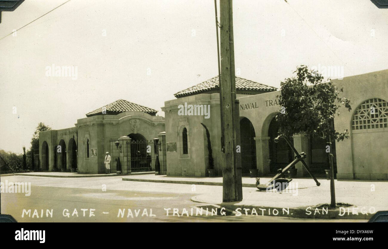 Naval Training Center, San Diego, c1920 Stock Photo Alamy