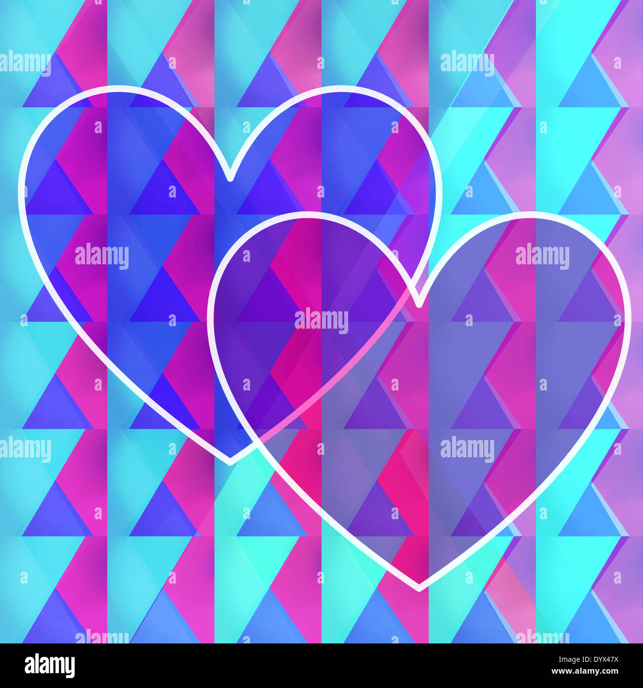 Abstract Heart Design Stock Photo - Alamy