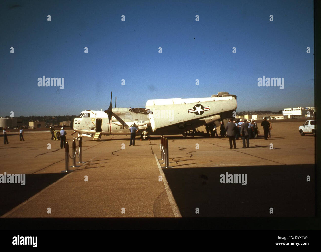The Grumman C-2A Greyhound, seen here with Allison T56 engines, is a U ...