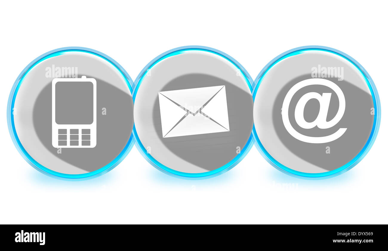 Contact Us Creative Design Stock Photo - Alamy