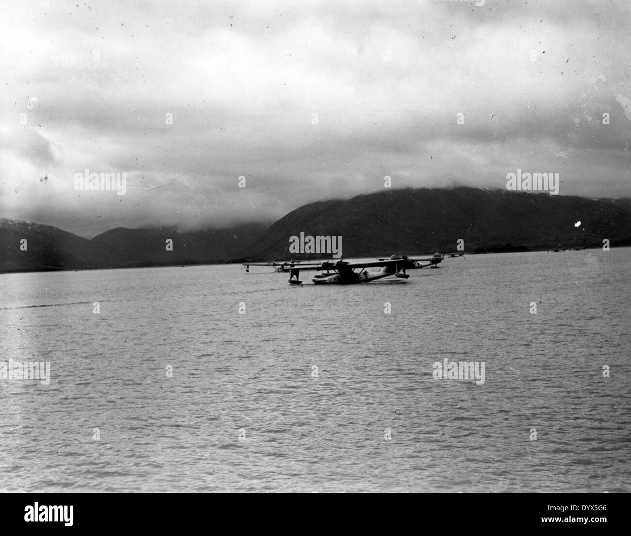 Consolidated PBY-1, VP-12F, Alaska 1 Stock Photo