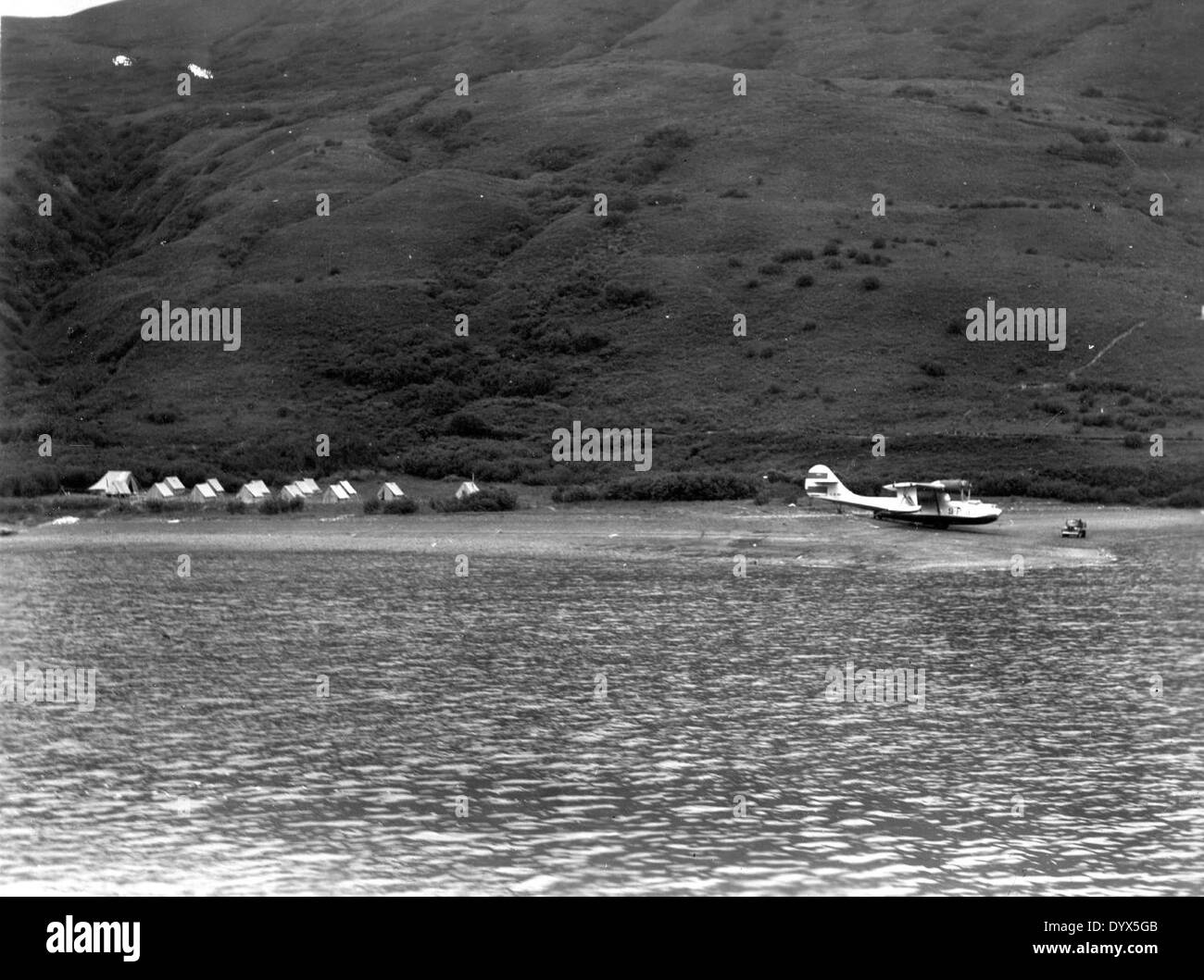 Consolidated PBY-3, VP-9F, Alaska Stock Photo