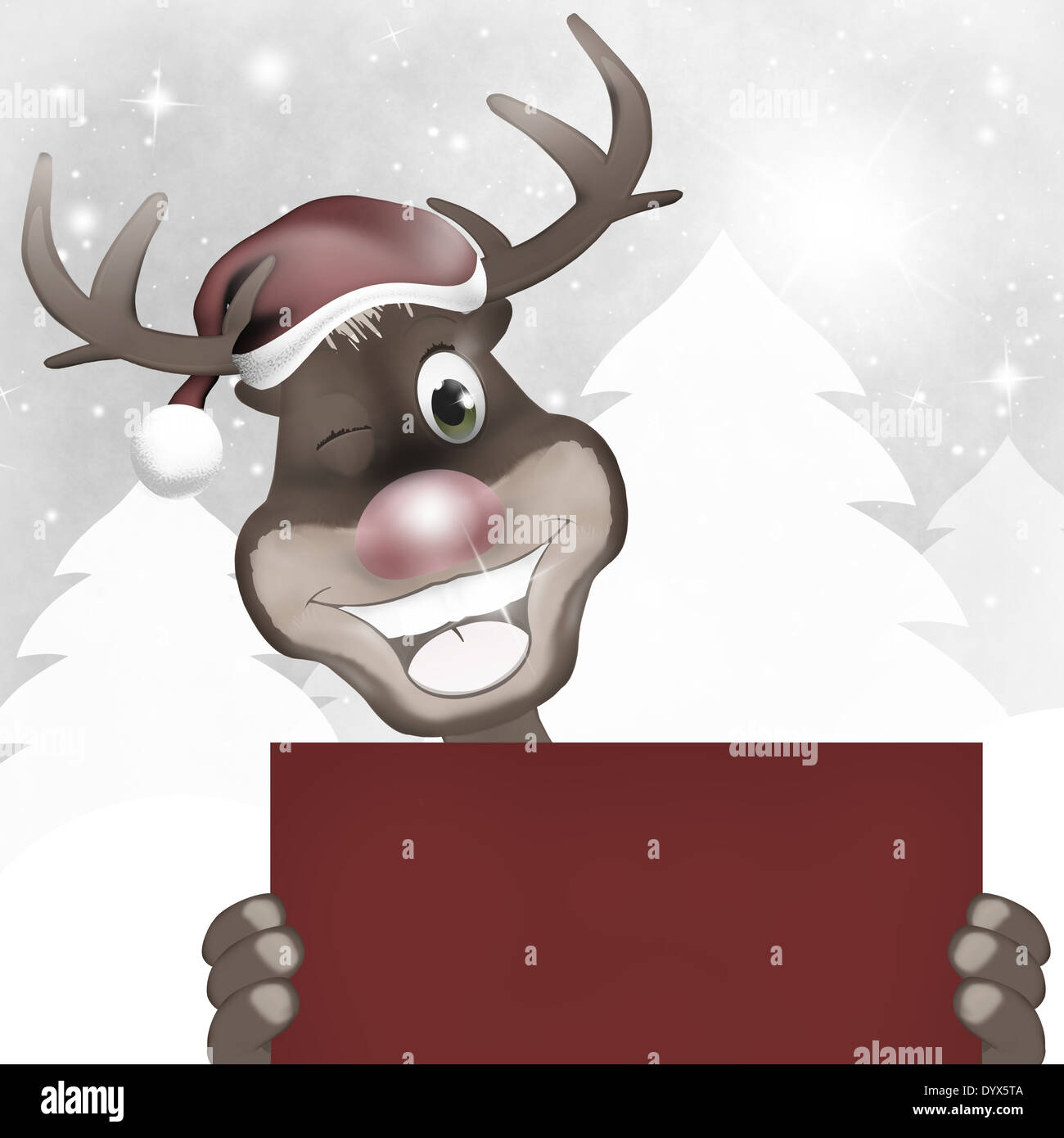 Rudolph red nosed reindeer hi-res stock photography and images - Alamy