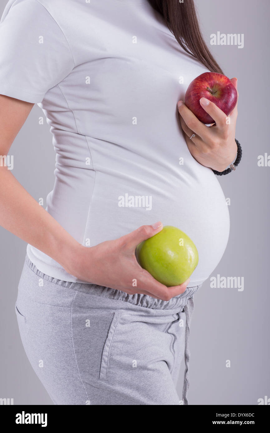 Pregnant belly food hi-res stock photography and images - Alamy
