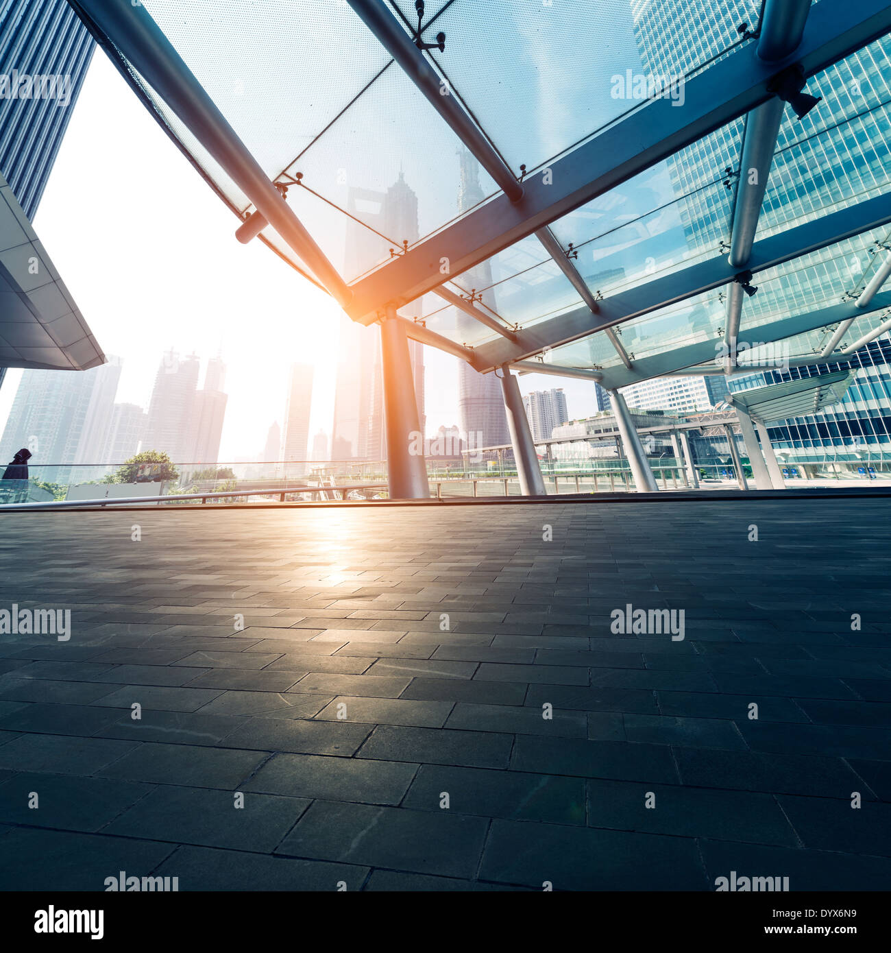 Office building in Shanghai,china Stock Photo