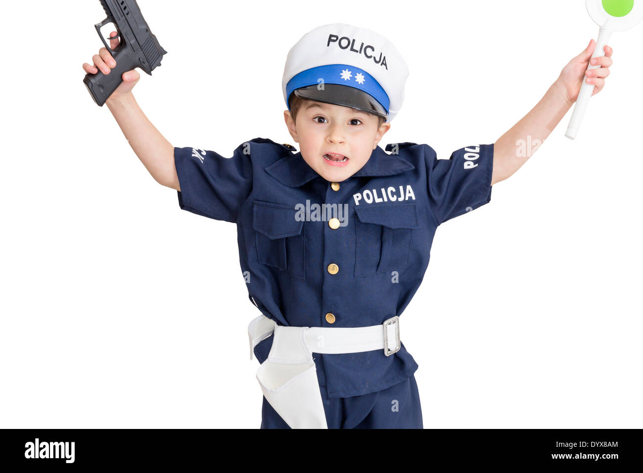 Son police officer hi-res stock photography and images - Alamy