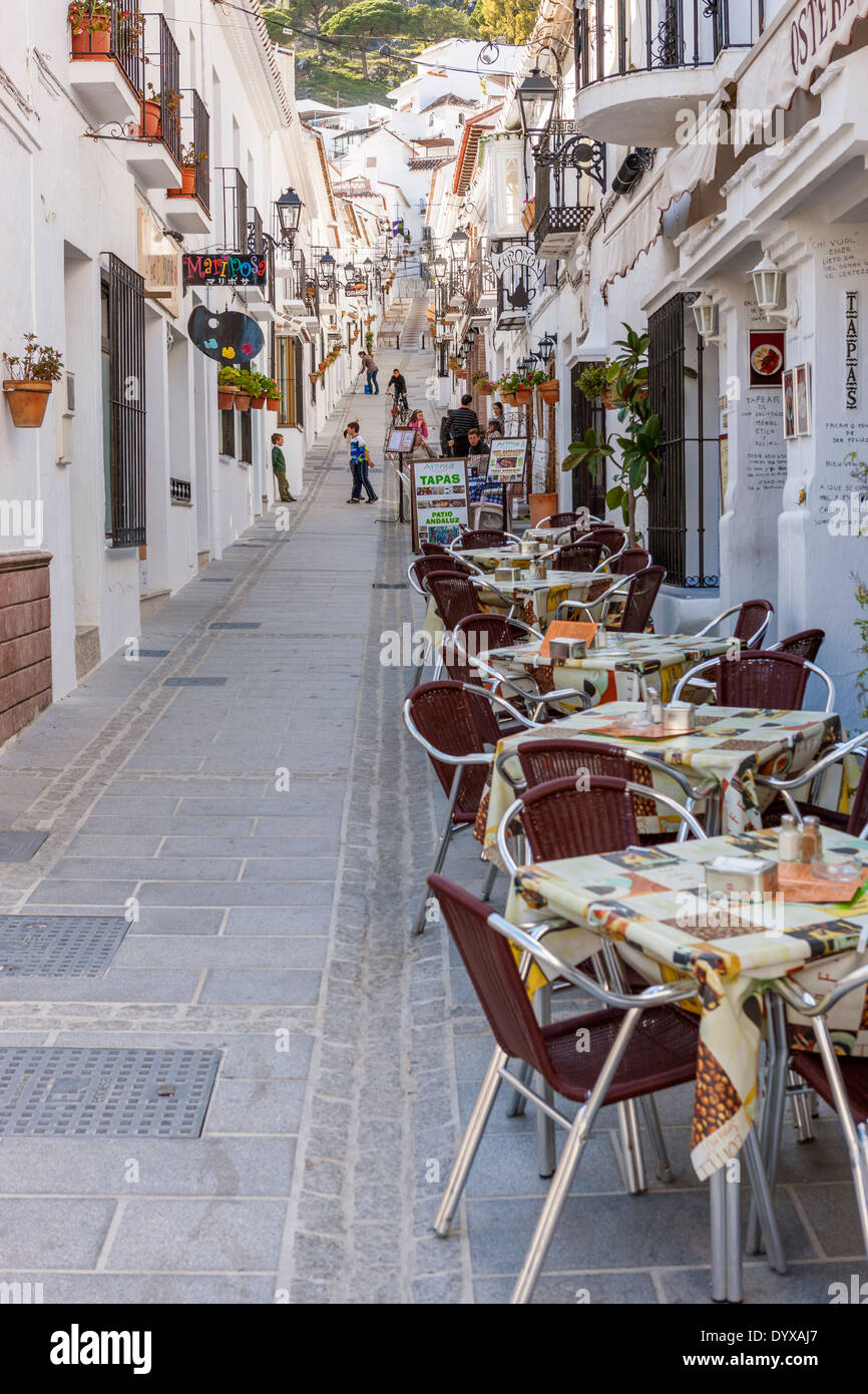 The old town of Mijas in Costa del Sol, Malaga Province, Andalusia, Spain Stock Photo Alamy