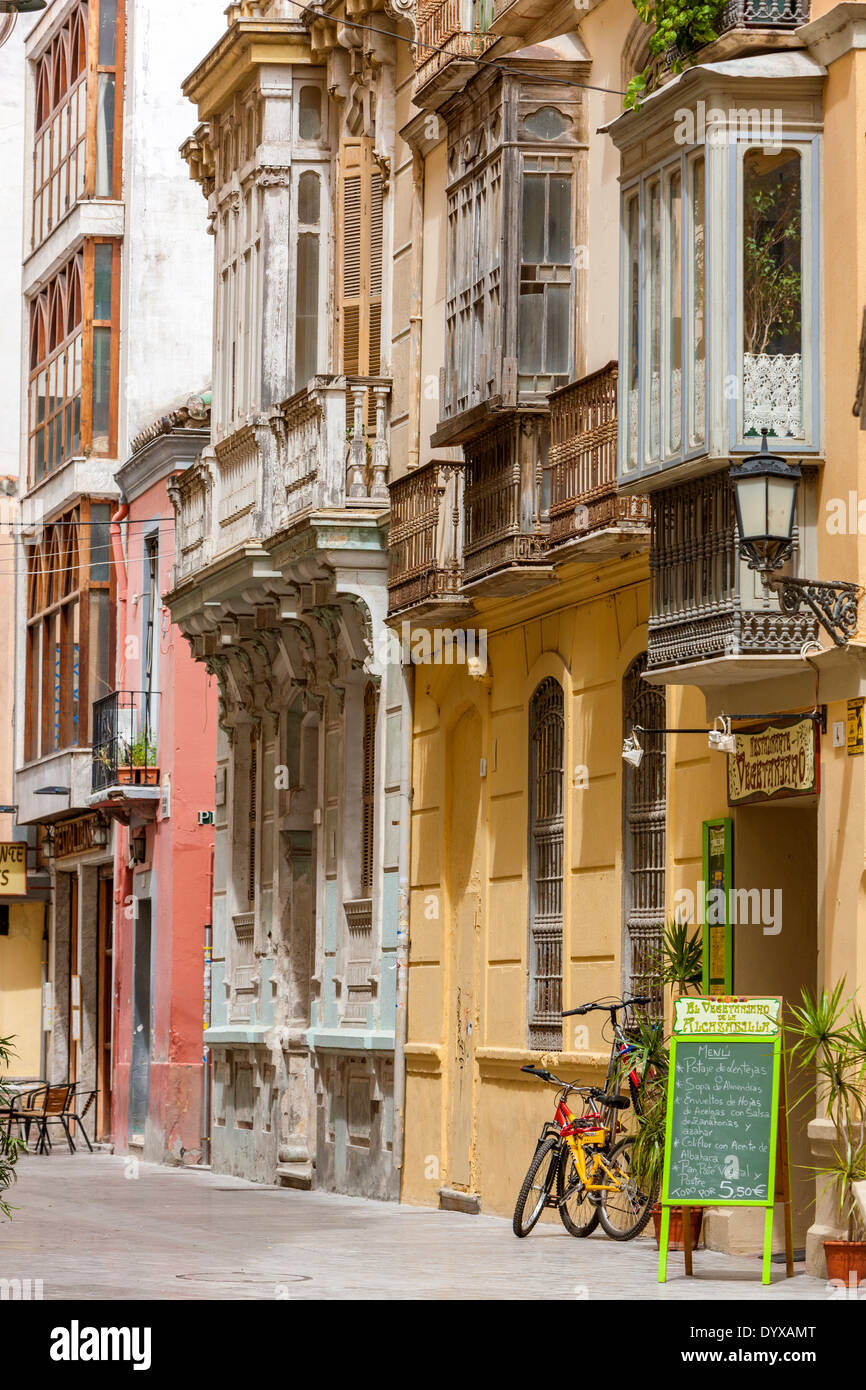 Calle Granada, Malaga, Andalusia, Spain, Europe. Stock Photo