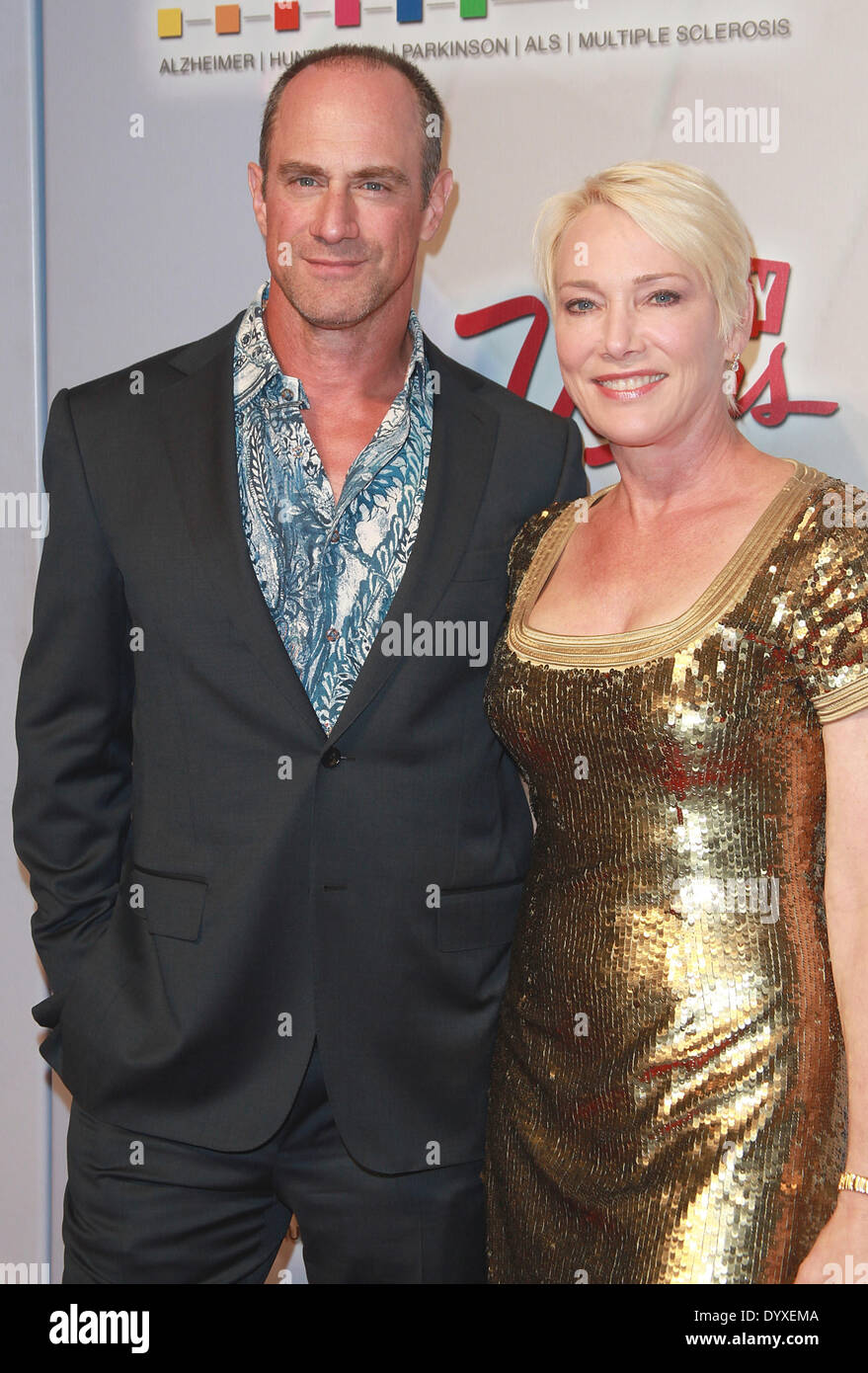 Christopher meloni and wife hires stock photography and images Alamy