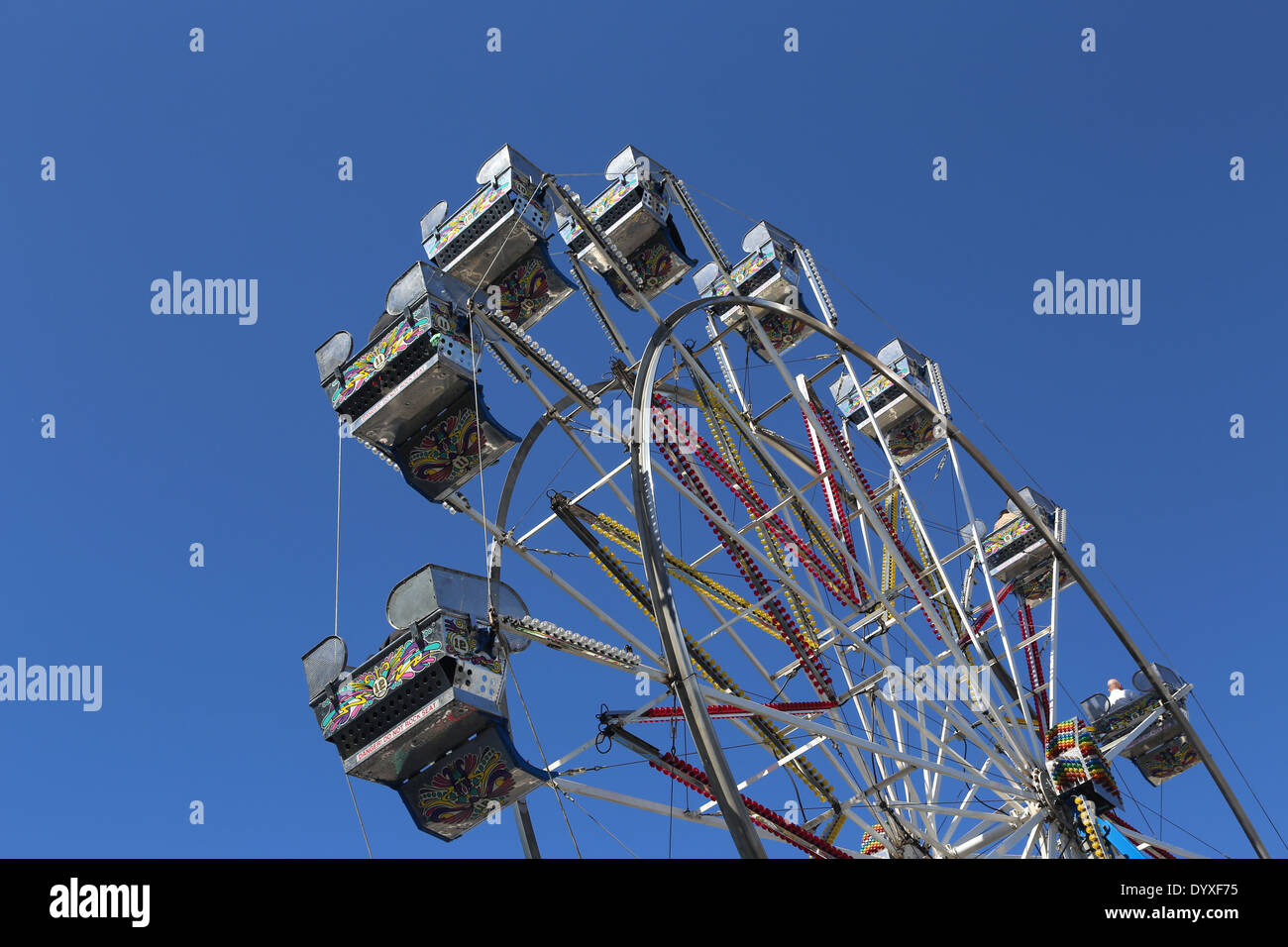 Large Ferris Wheels Cabins Stock Photo 68809529 Alamy