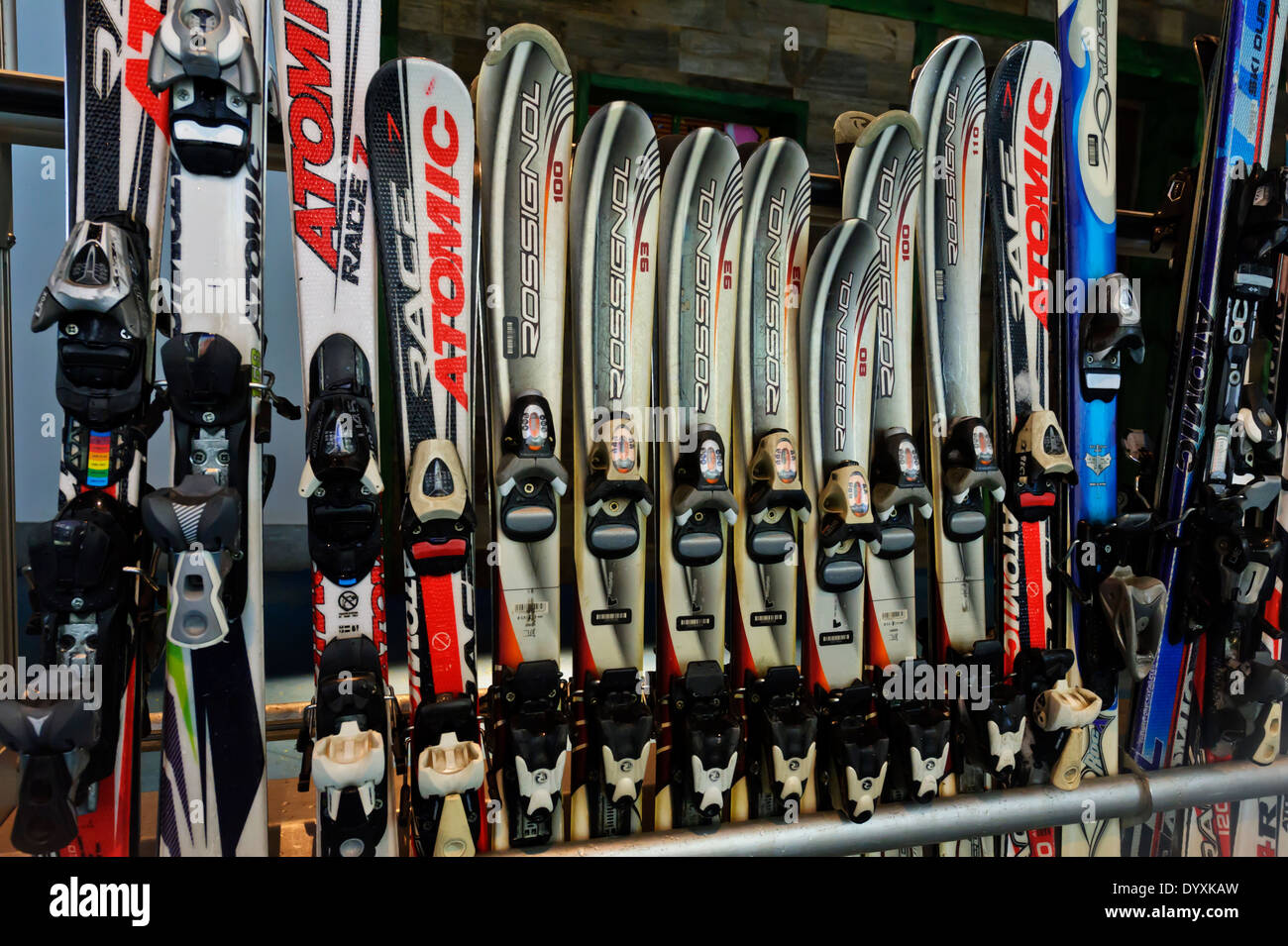 Ski helmets for hire in the indoor Ski resort in Dubai, United Arab
