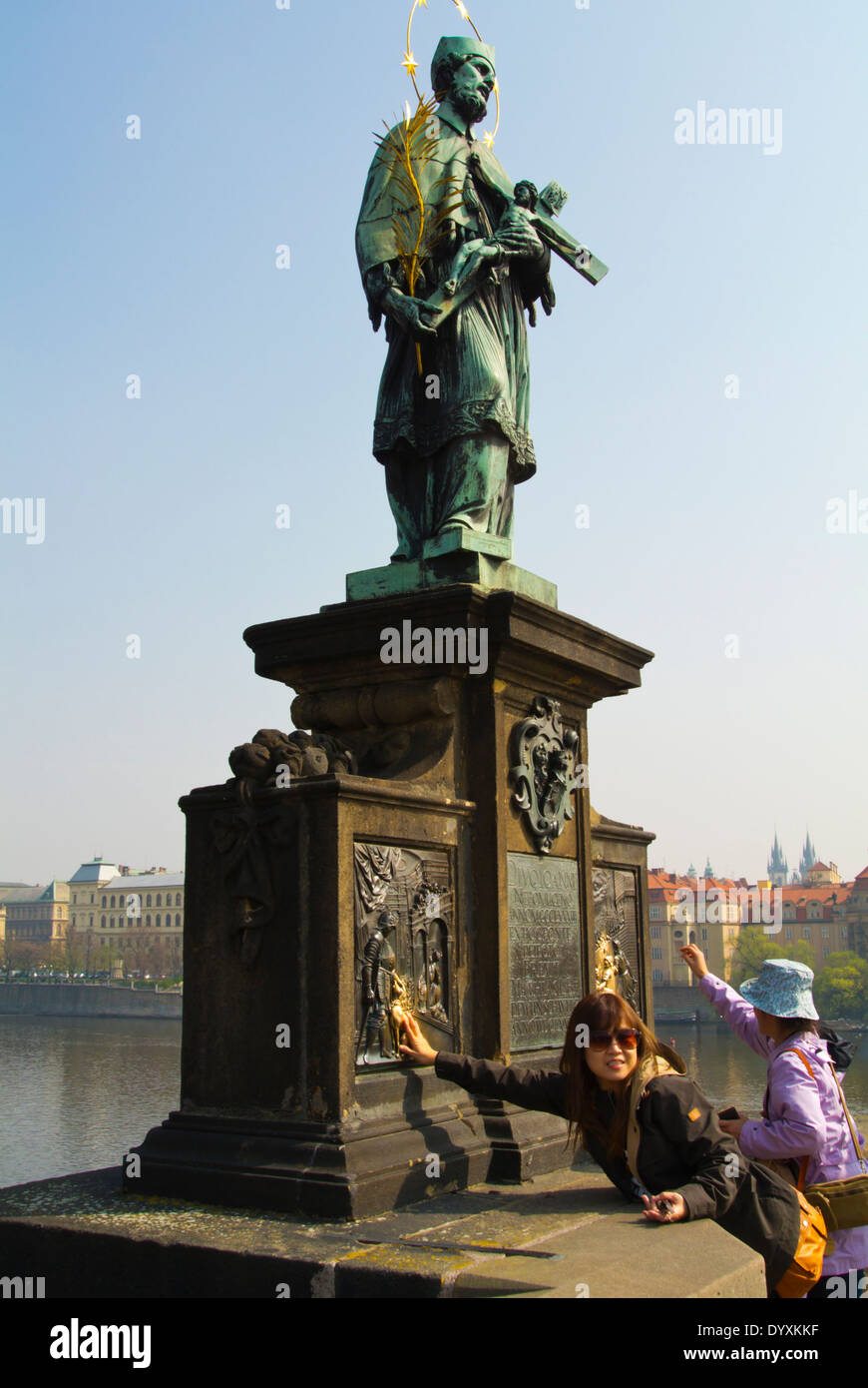 Touching the luck hires stock photography and images Alamy