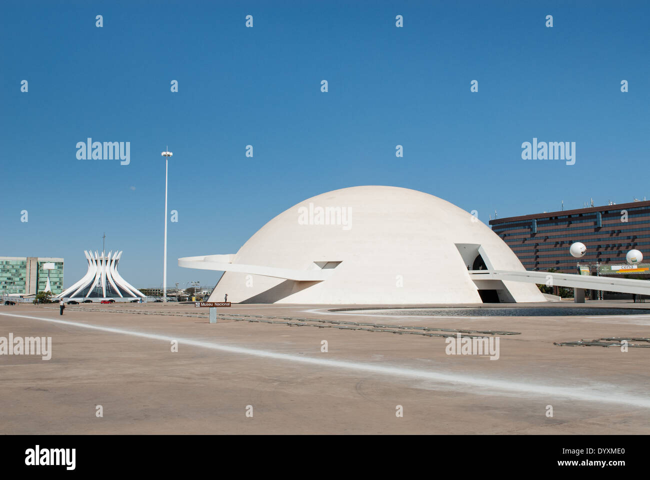 Brasilia, Brazil. National Museum, Museu Nacional Honestino Guimarães