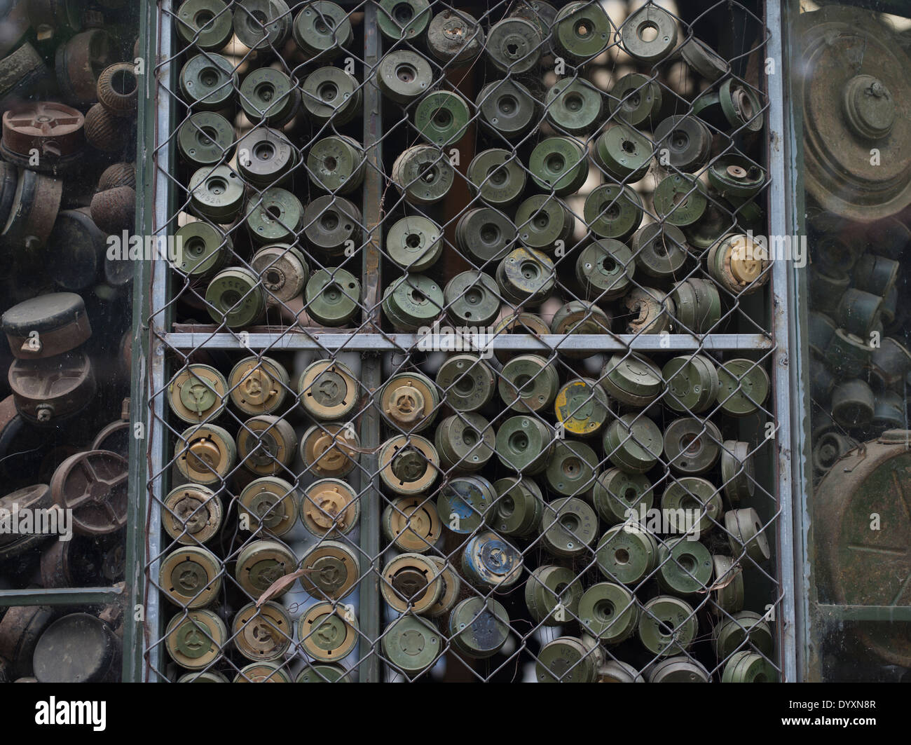 Cambodia Land Mine ( landmine )  Museum est. by Aki Ra. Siem Reap, Cambodia Stock Photo