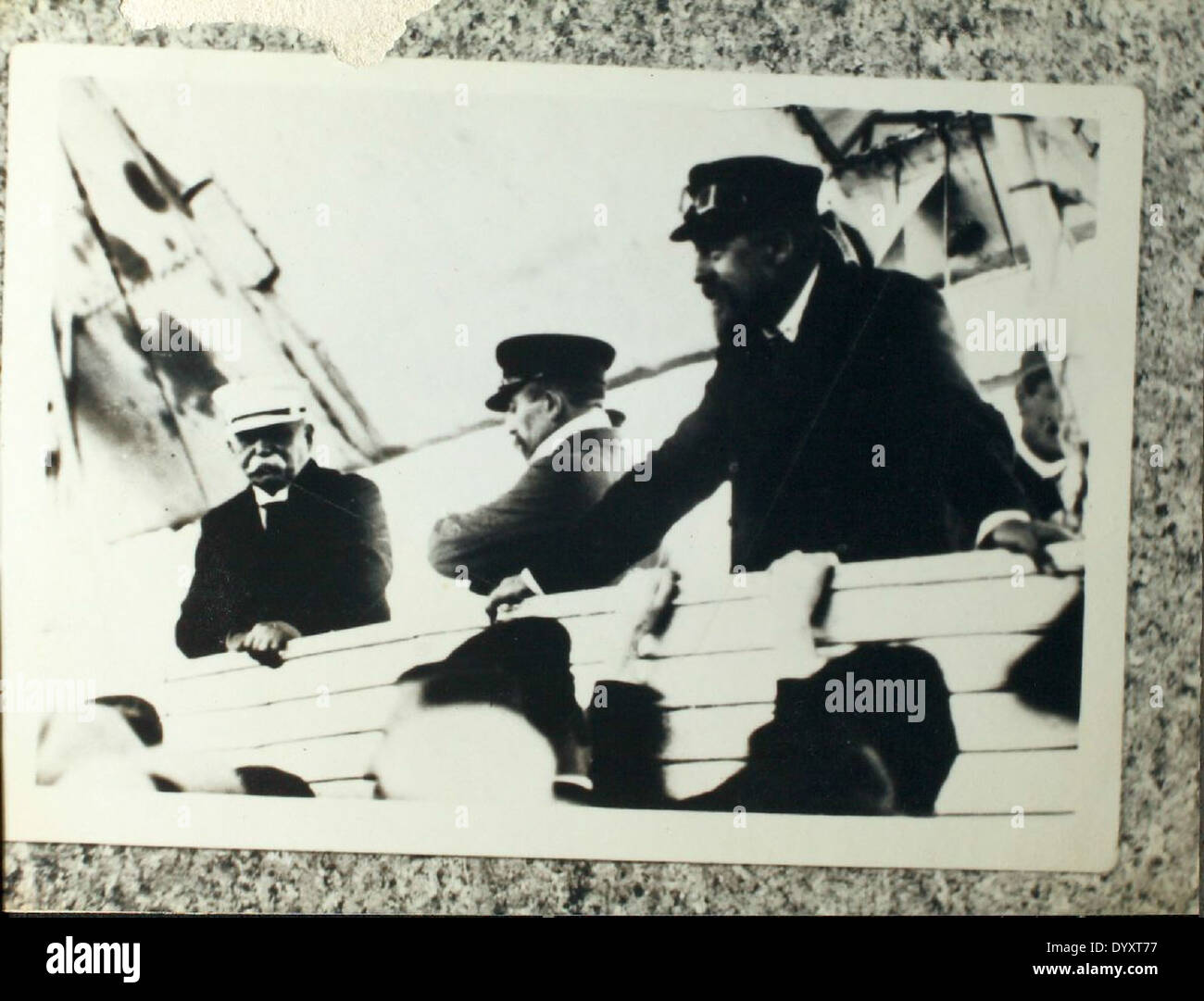 L r count von zeppelin dr hugo eckner stock photo alamy