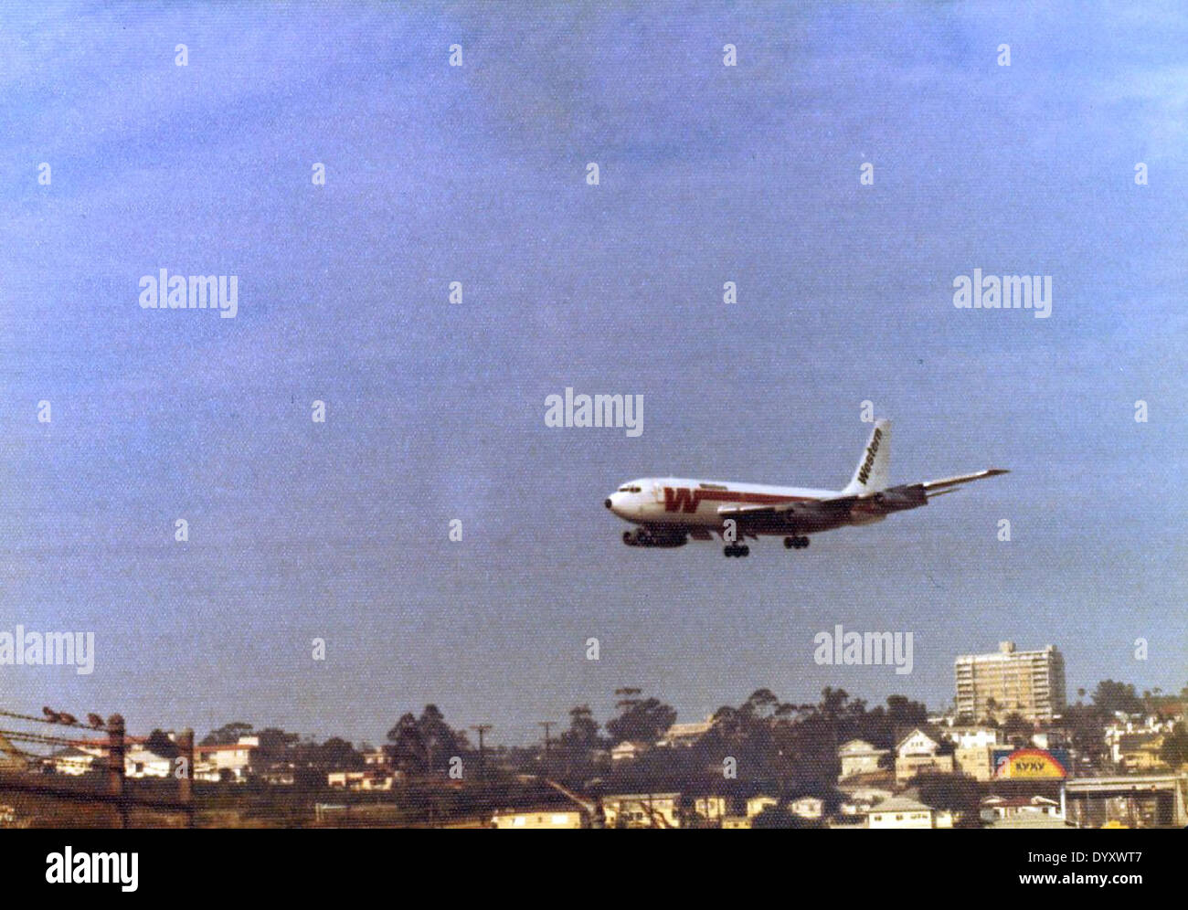 The Boeing B-707 is a jet airliner developed by Boeing in the 1950s ...