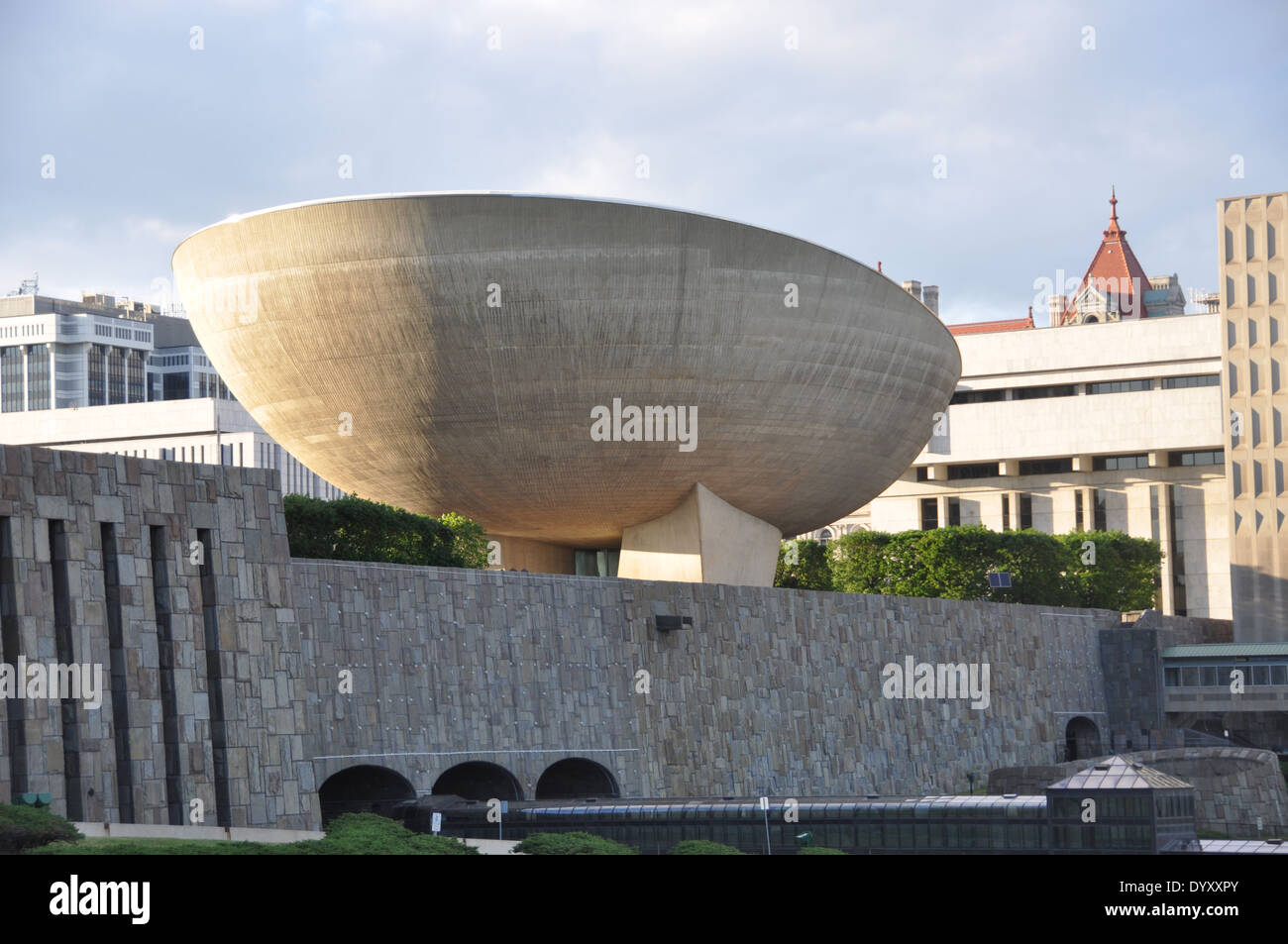 The Egg Building, at the Empire State Plaza, Albany New York. Stock Photo