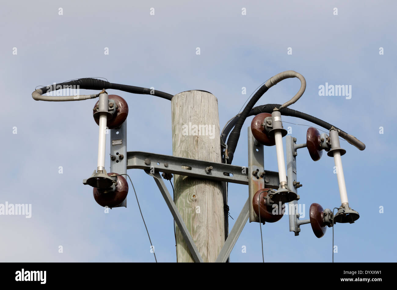 High voltage fuses Stock Photo Alamy