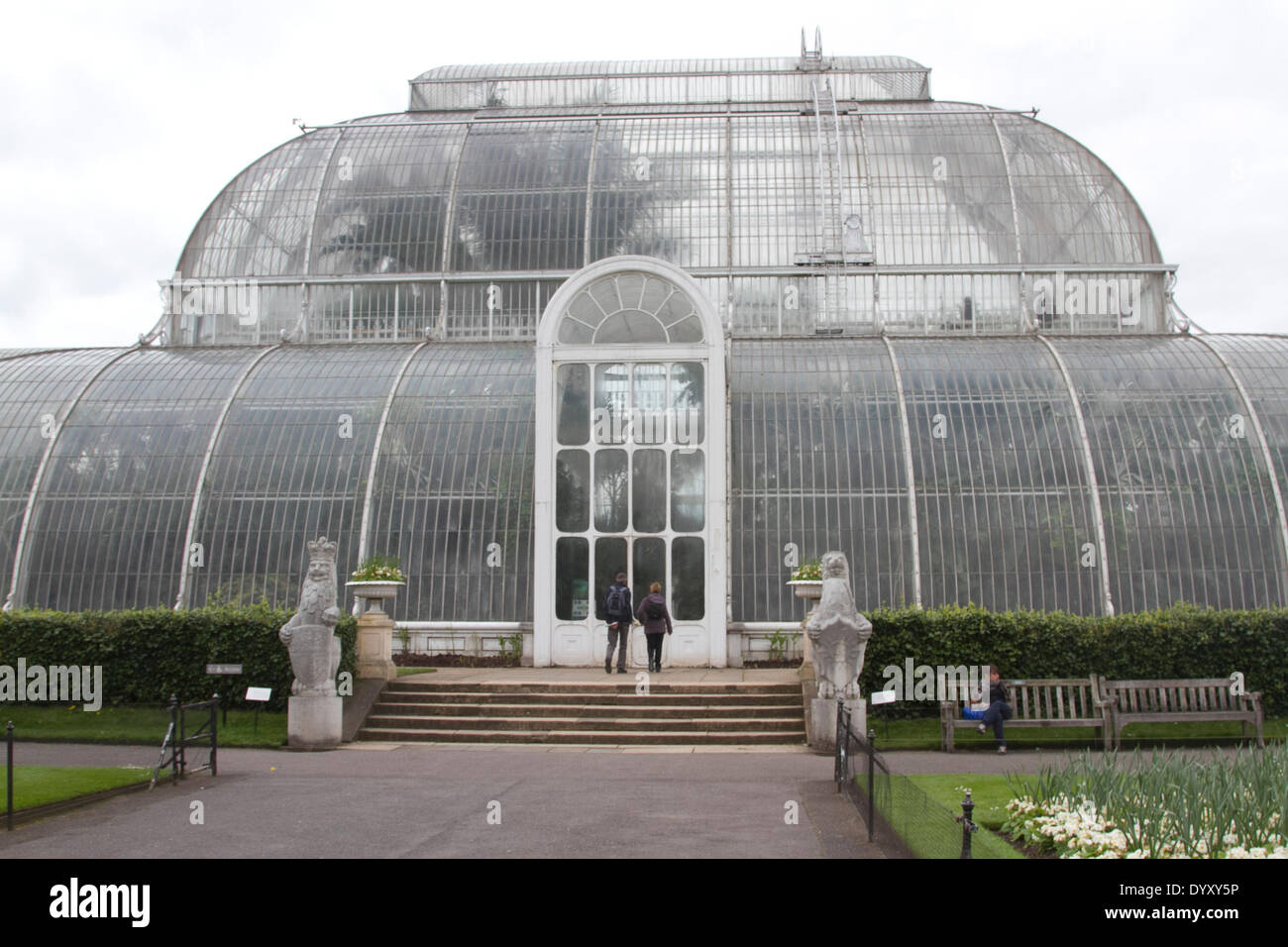 London, UK. 27th Apr, 2014. Government budget cuts and a  GBP 1.5million reduction on funding by (DEFRA) Department for Environment and Rural Affairs threaten the future of Kew Gardens as a world botanical institution and 125 jobs Credit:  amer ghazzal/Alamy Live News Stock Photo