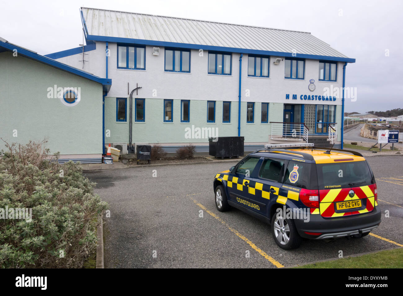 Stornoway HM Coastguard Maritime Rescue Coordination Centre Isle of Lewis Scotland UK Stock