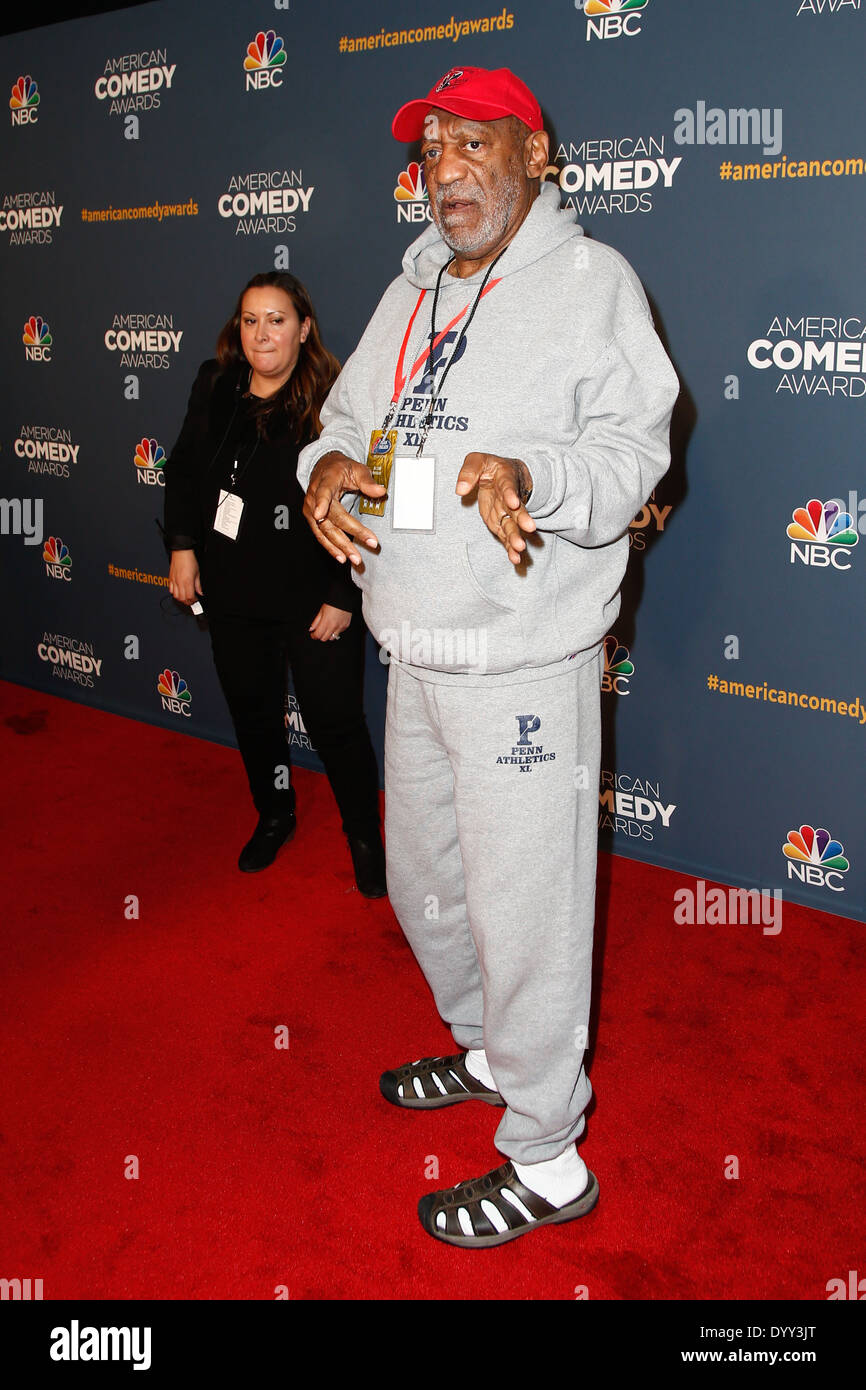 Comedian Bill Cosby attends the American Comedy Awards at the Hammerstein Ballroom on April 26, 2014 in New York City. Stock Photo