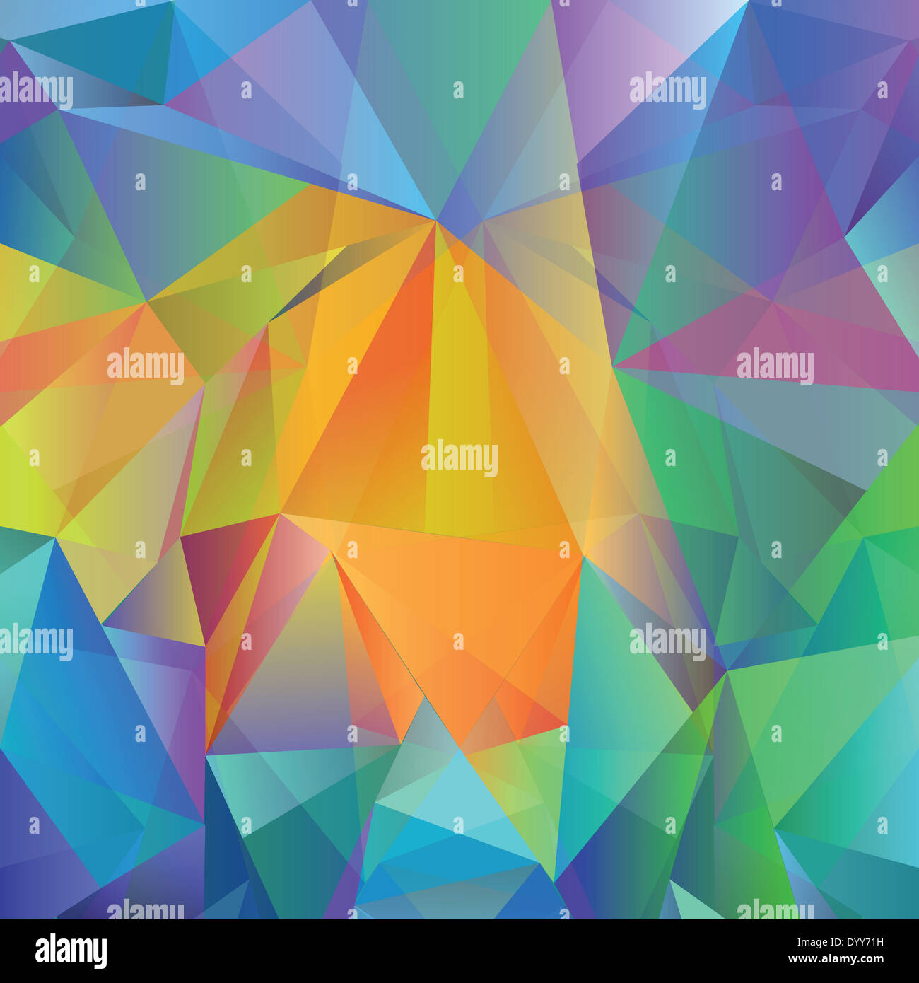 colorful illustration with abstract background for your design Stock