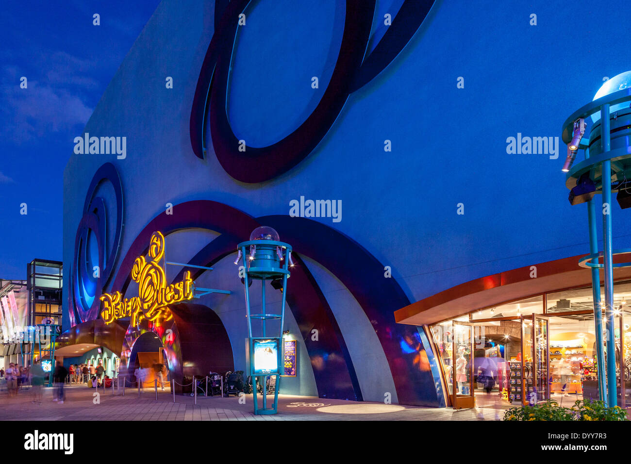 Disney Quest Interactive Theme Park, Downtown Disney, Orlando, Florida, USA Stock Photo