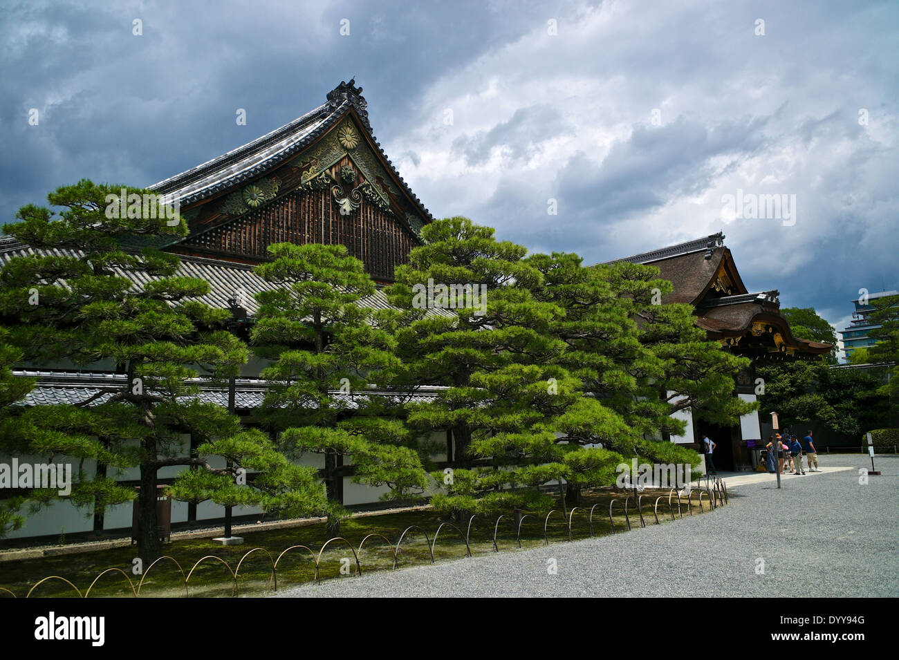Nijo Castle at the Ninomaru Palace. Stock Photo