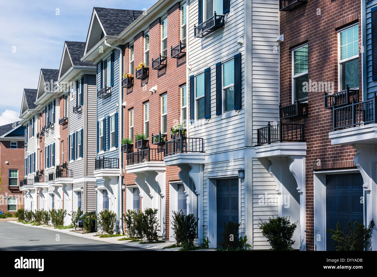 New apartment building in Richmond, BC, Canada Stock Photo Alamy