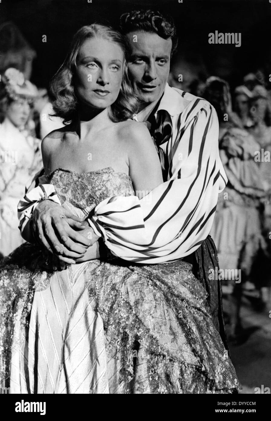 Johannes Heesters in 'Hochzeitsnacht im Paradies' (Wedding Night in Paradise) , 1942 Stock Photo