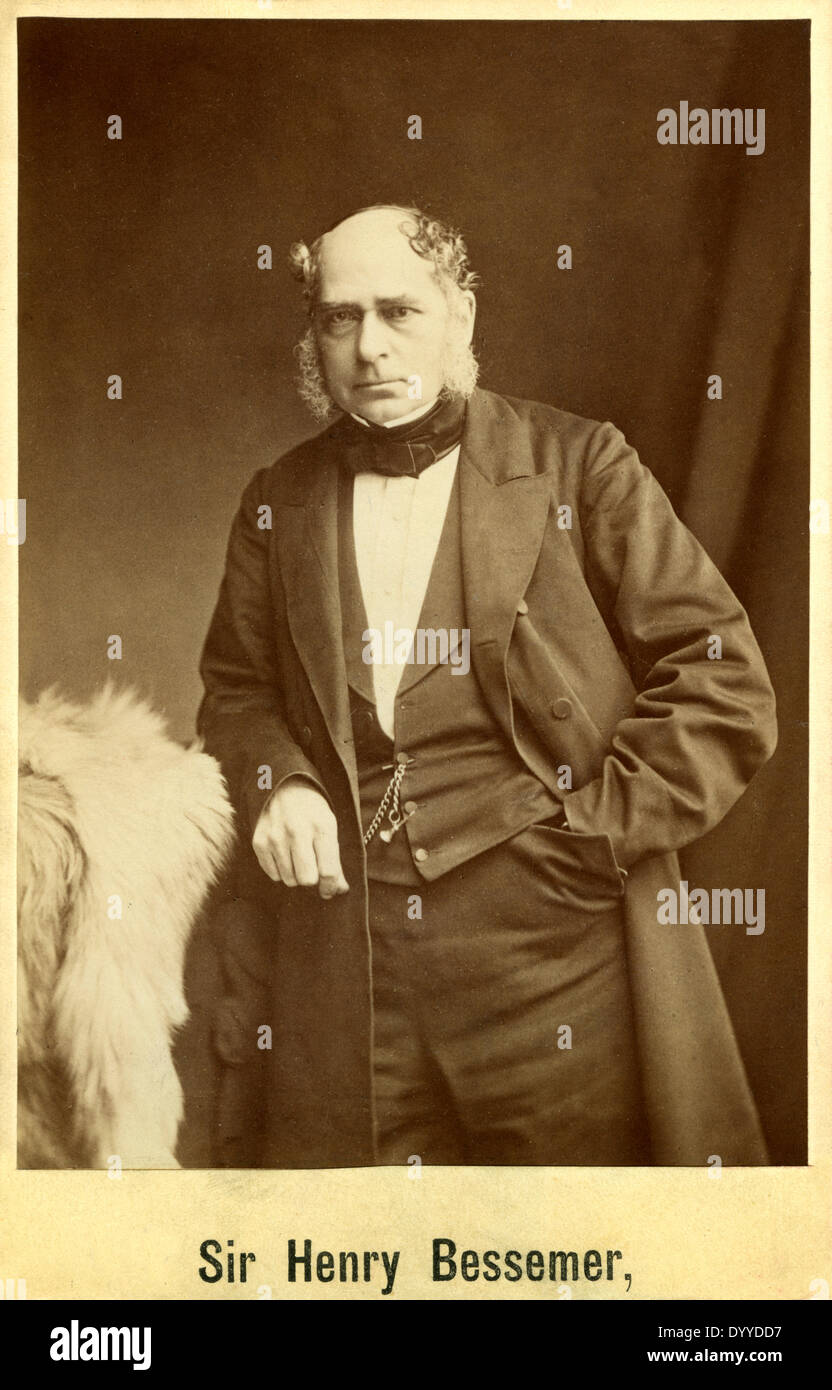Henry Bessemer, 1897 Stock Photo