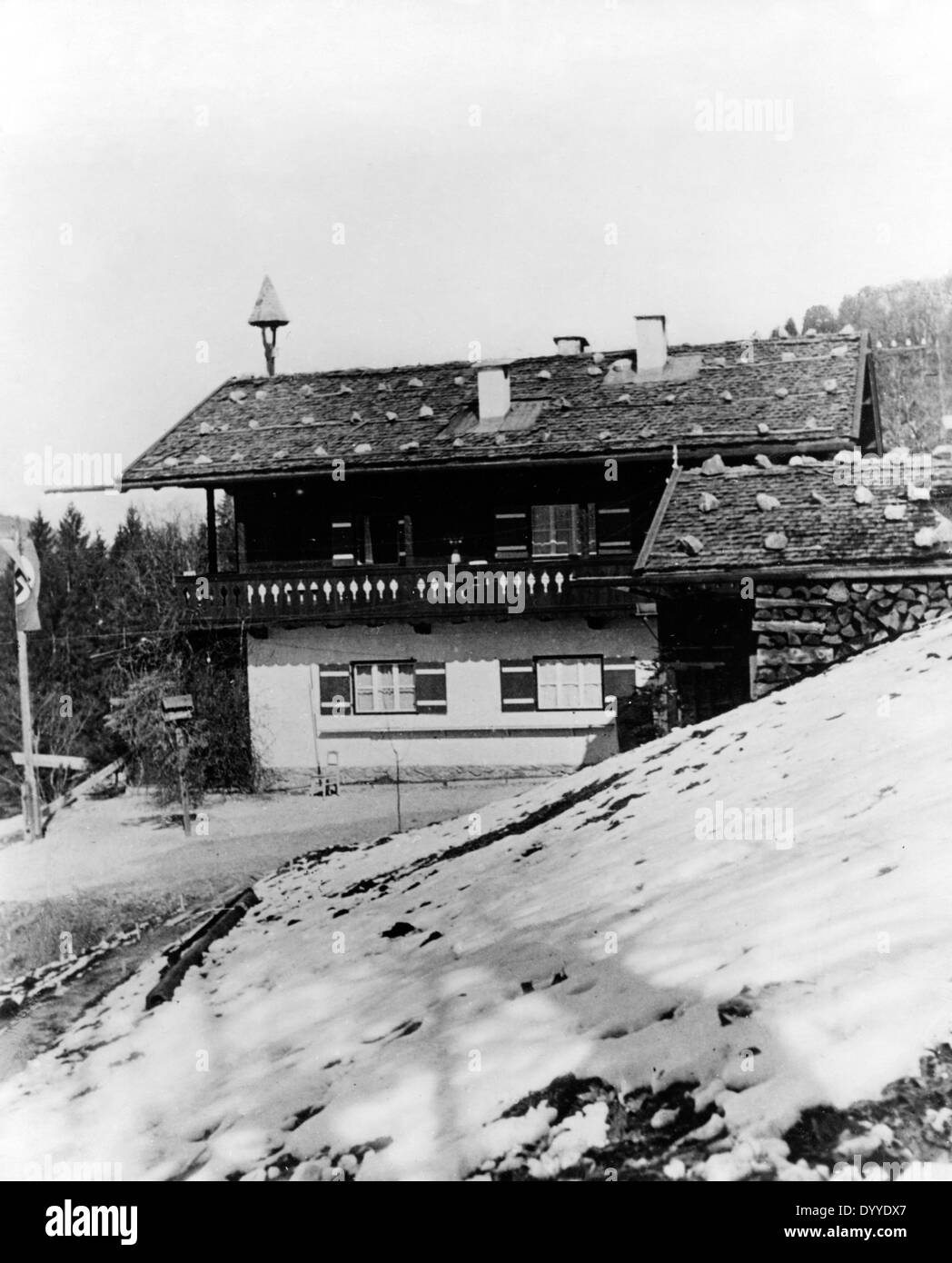 Adolf Hitler's Berghof in Berchtesgaden Stock Photo