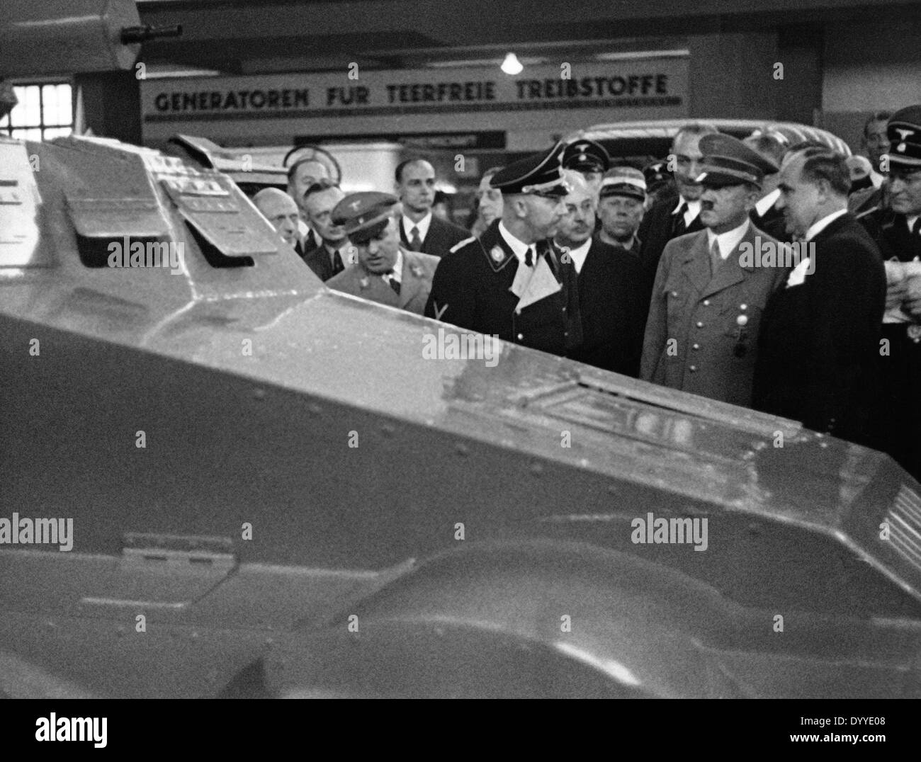 Adolf Hitler visits the automobile exhibition, 1938 Stock Photo