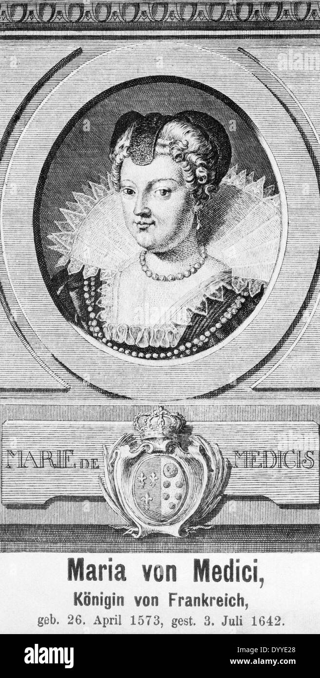 Maria de Medici Stock Photo