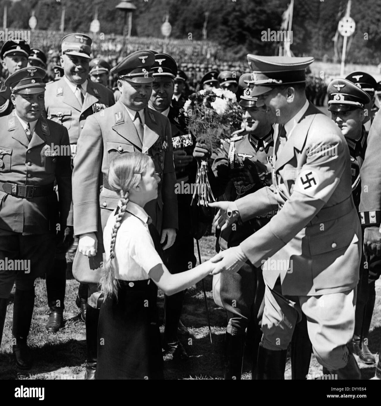 Adolf Hitler visits the Reich Veterans Day, 1939 Stock Photo