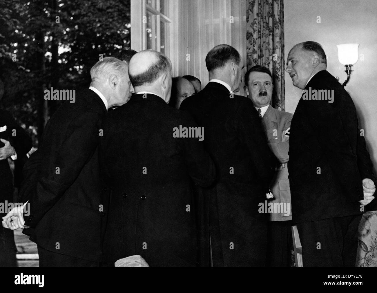Adolf Hitler at the Berlin Congress of Comerce, 1937 Stock Photo