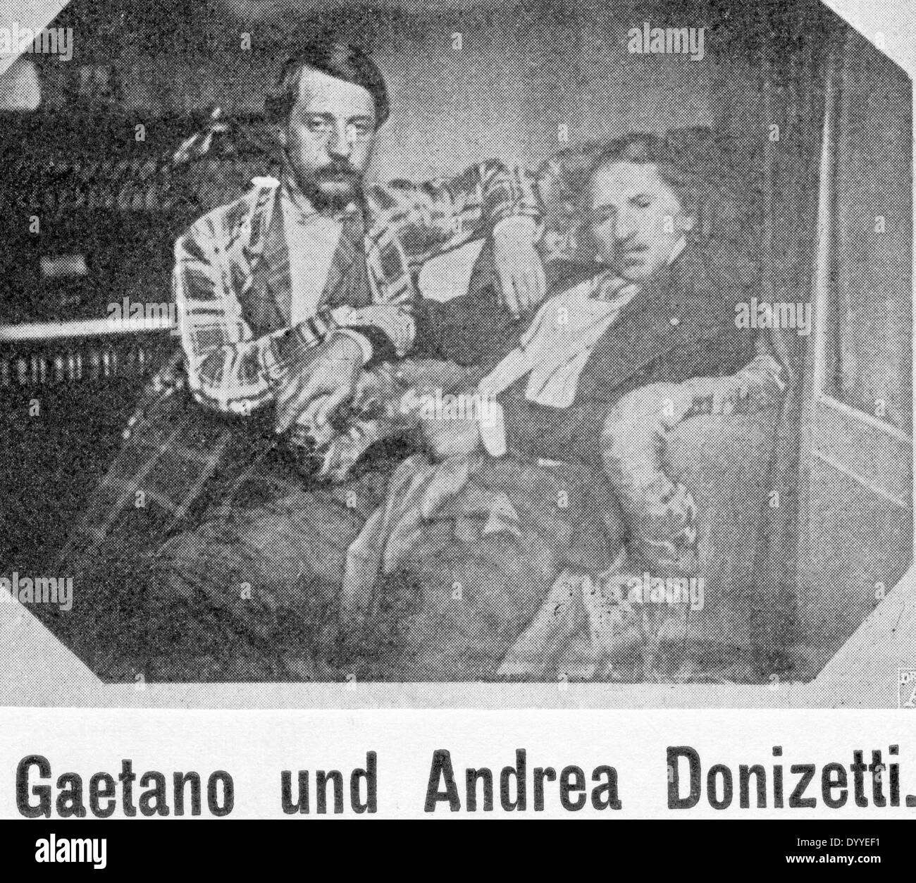 Gaetano Donizetti Stock Photo: 68830917 - Alamy