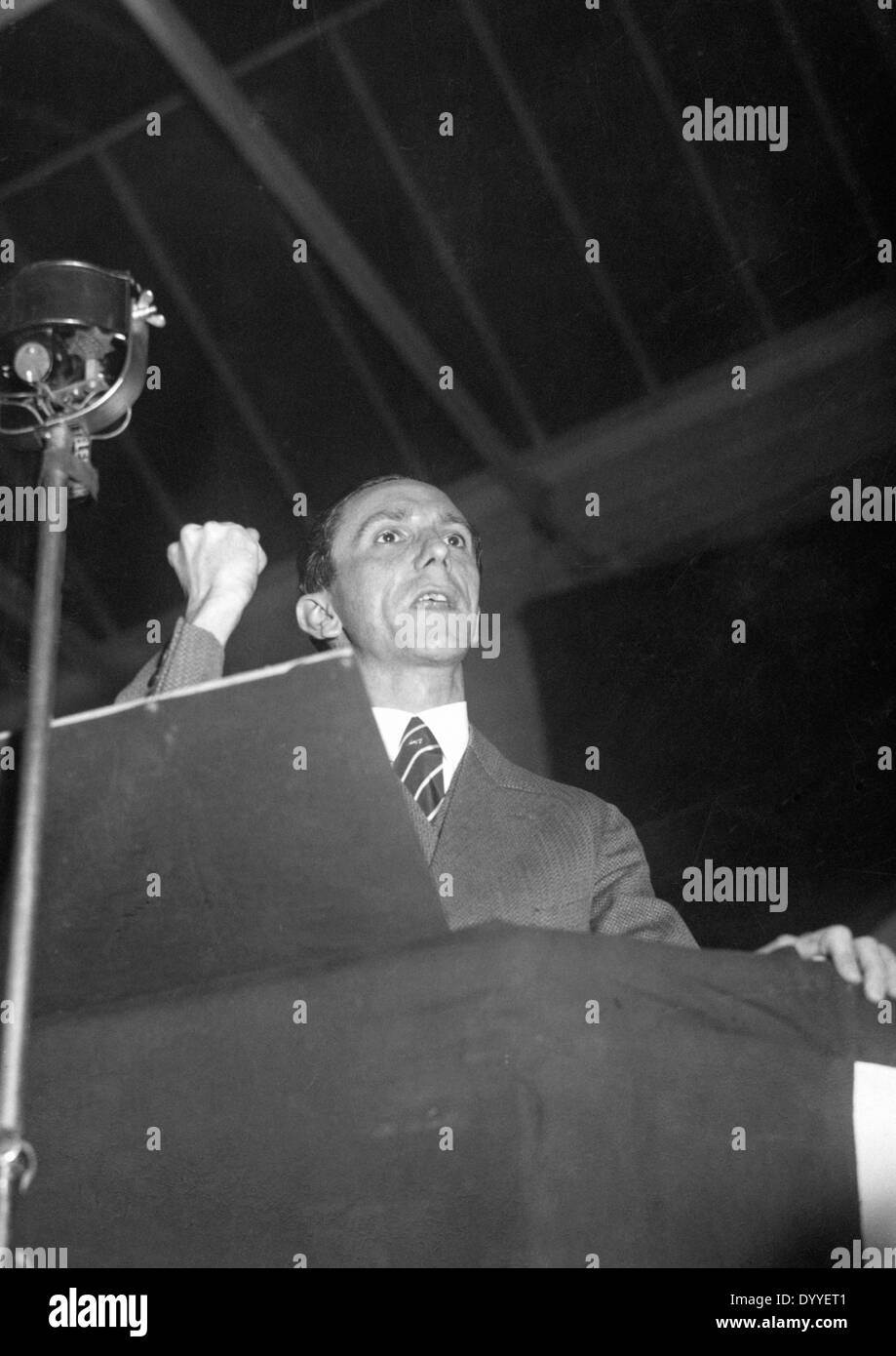 Joseph Goebbels Stock Photo