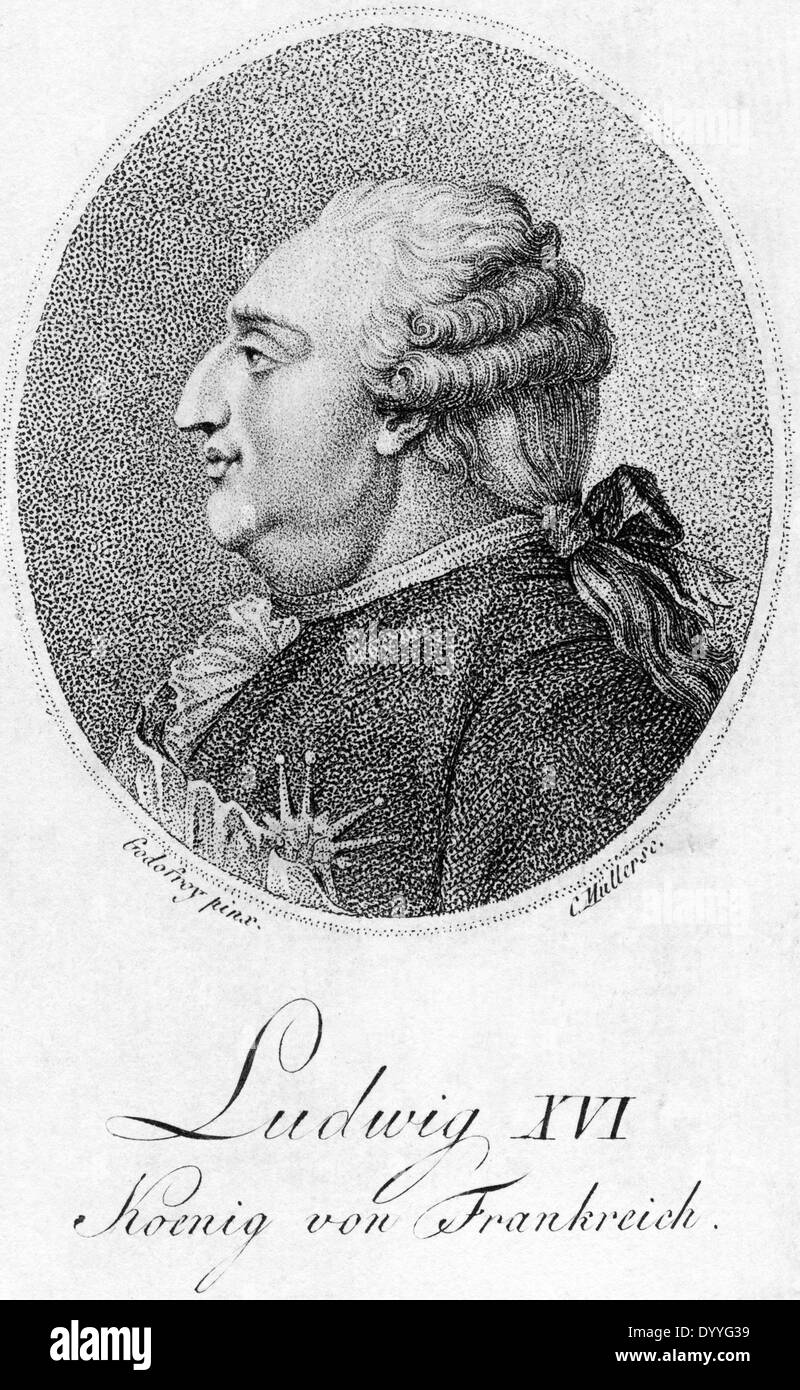 Ludwig XVI. Stock Photo