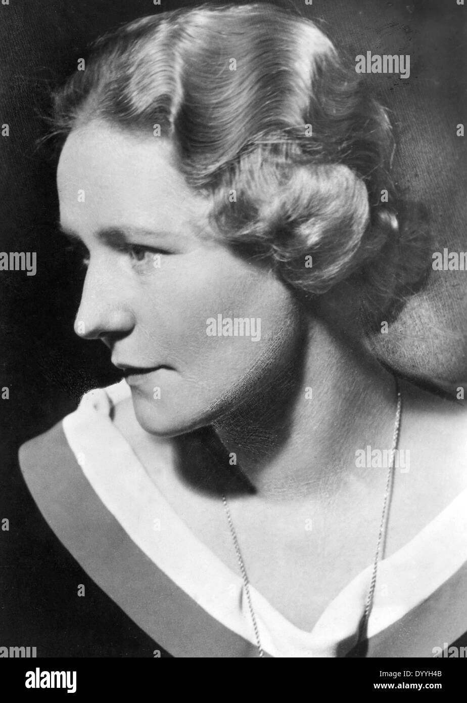 Emmy Goering, geb. Sonnemann Stock Photo