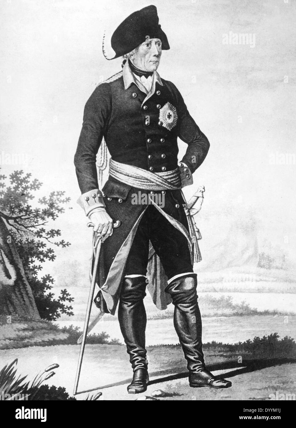 Frederick II the Great Stock Photo Alamy