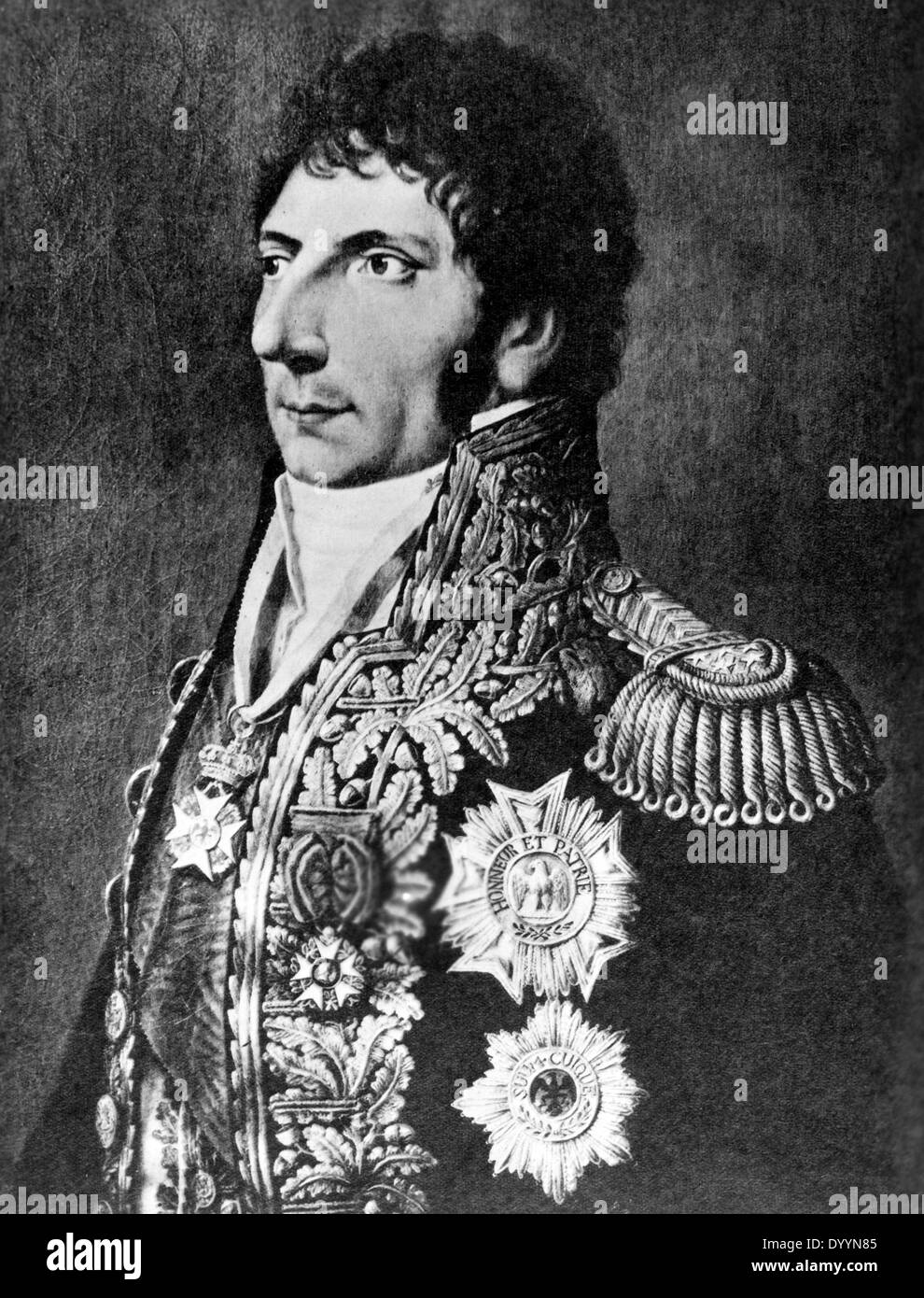 Karl XIV. Johann Bernadotte Stock Photo
