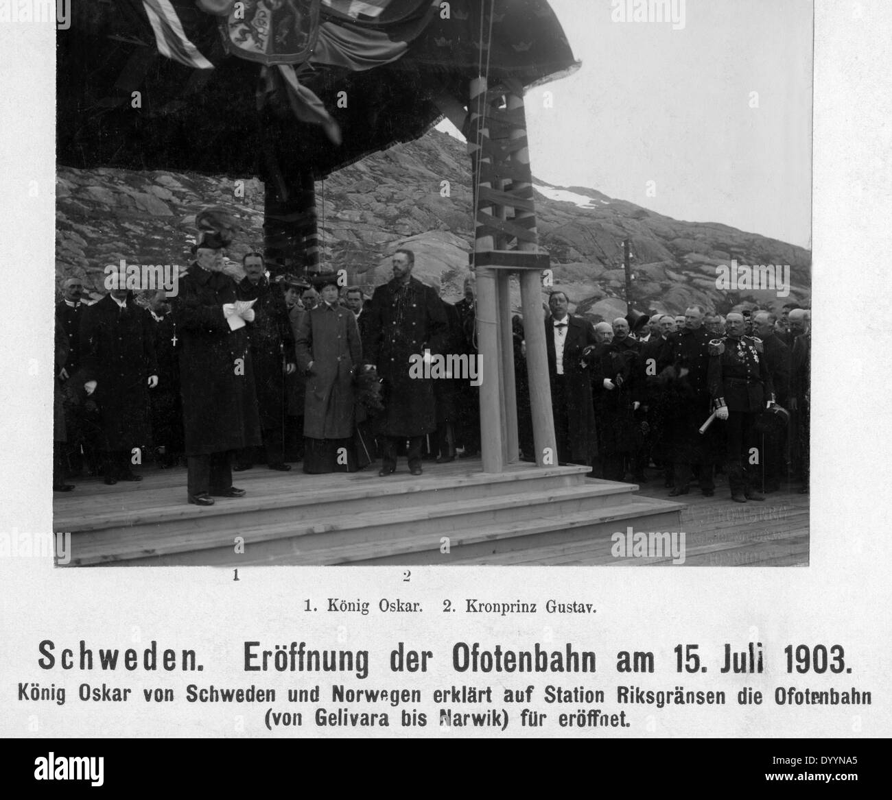 Oskar II Stock Photo - Alamy