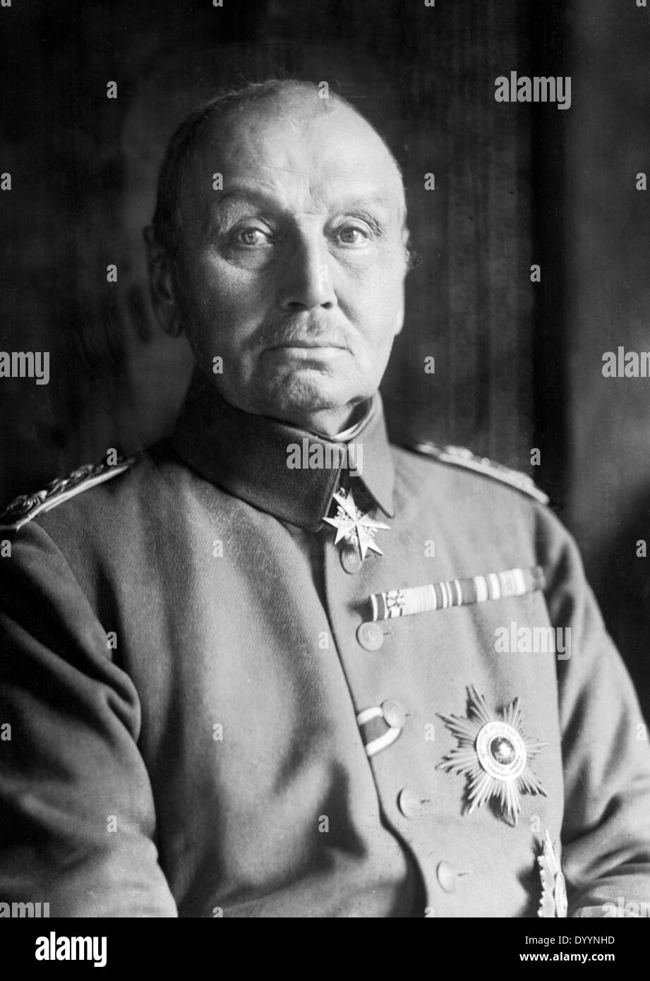 Supreme General von Kluck Stock Photo