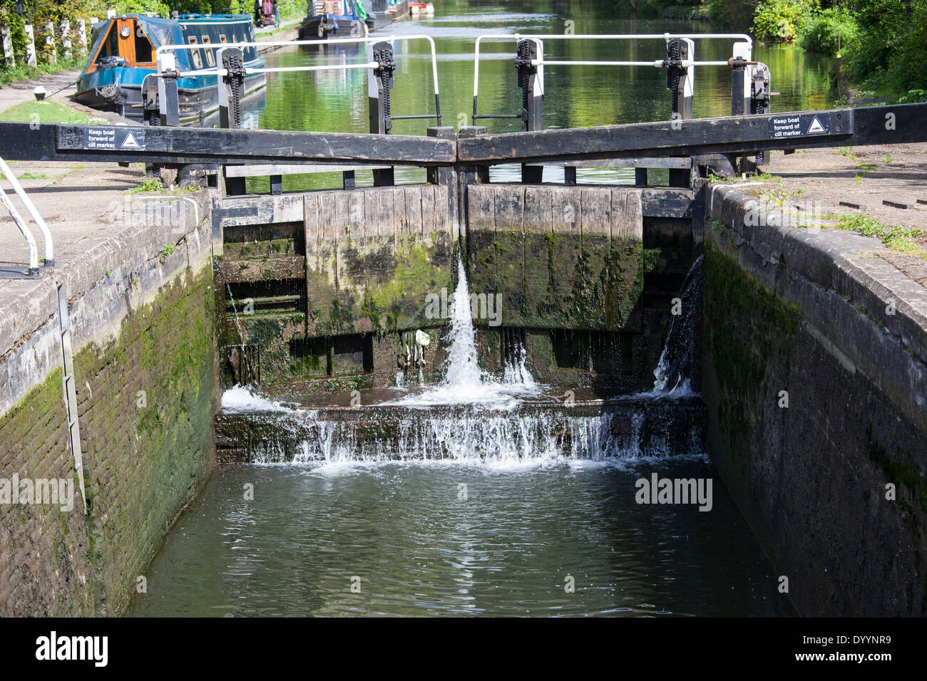 Batchworth lock Grand Union Canal Stock Photo